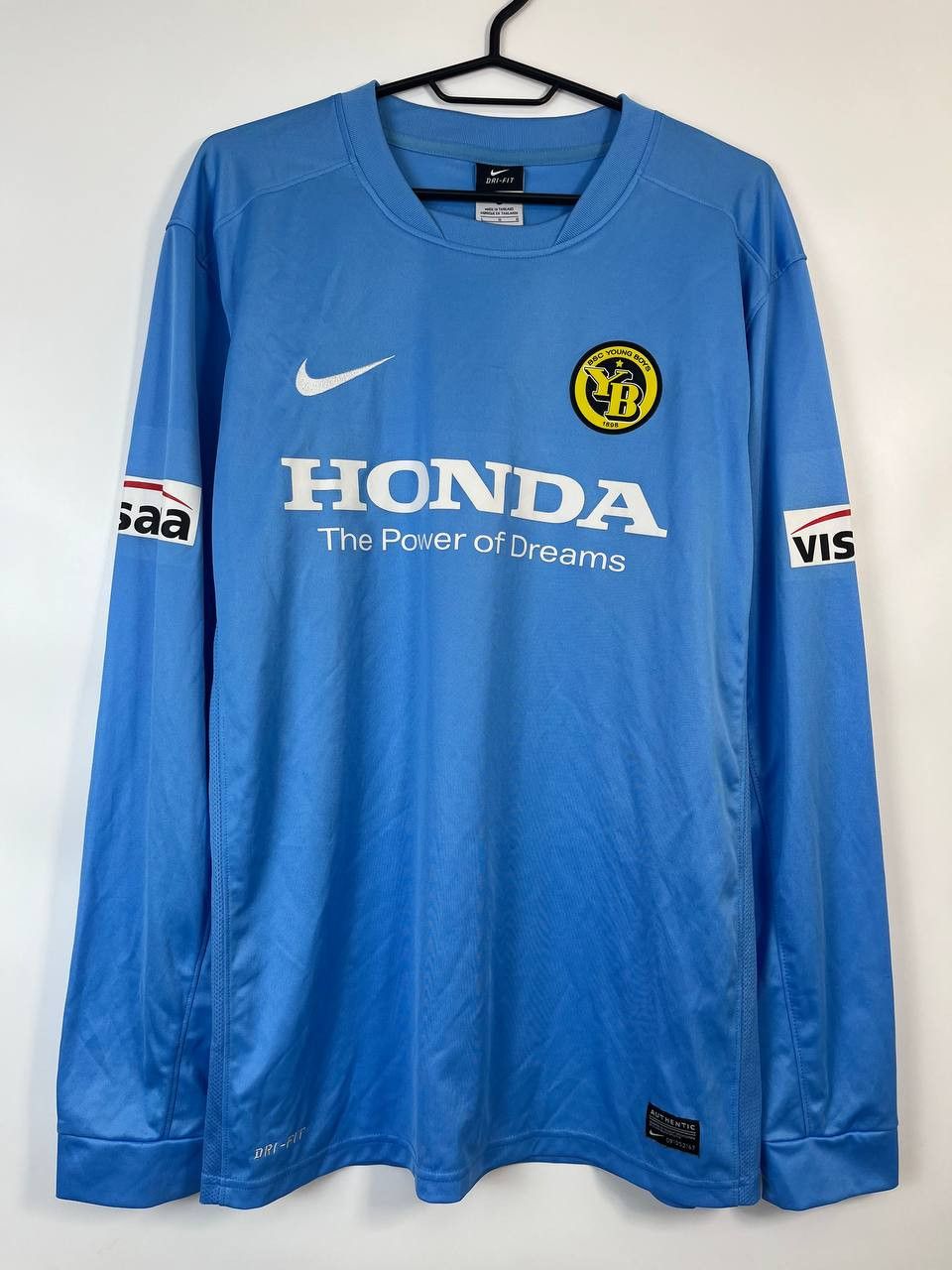 Nike YOUNG BOYS 2015/16 SHIRT NIKE 448212-412 HONDA LONG SIZE L Size US L / EU 52-54 / 3 - 1 Thumbnail