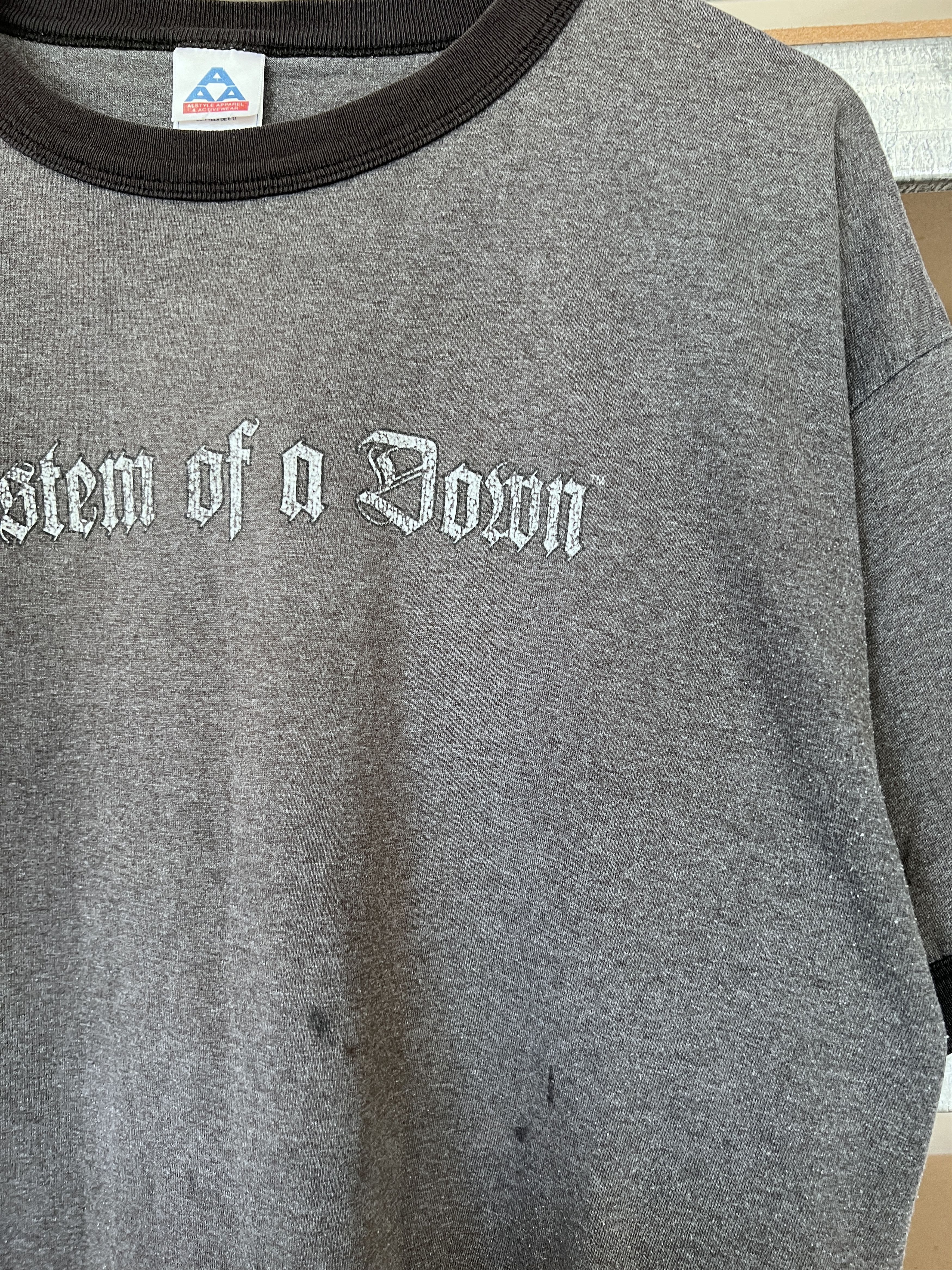 Band Tees × Vintage Vintage 2000s System of a Down Rock band T-shirt Size US XL / EU 56 / 4 - 6 Thumbnail