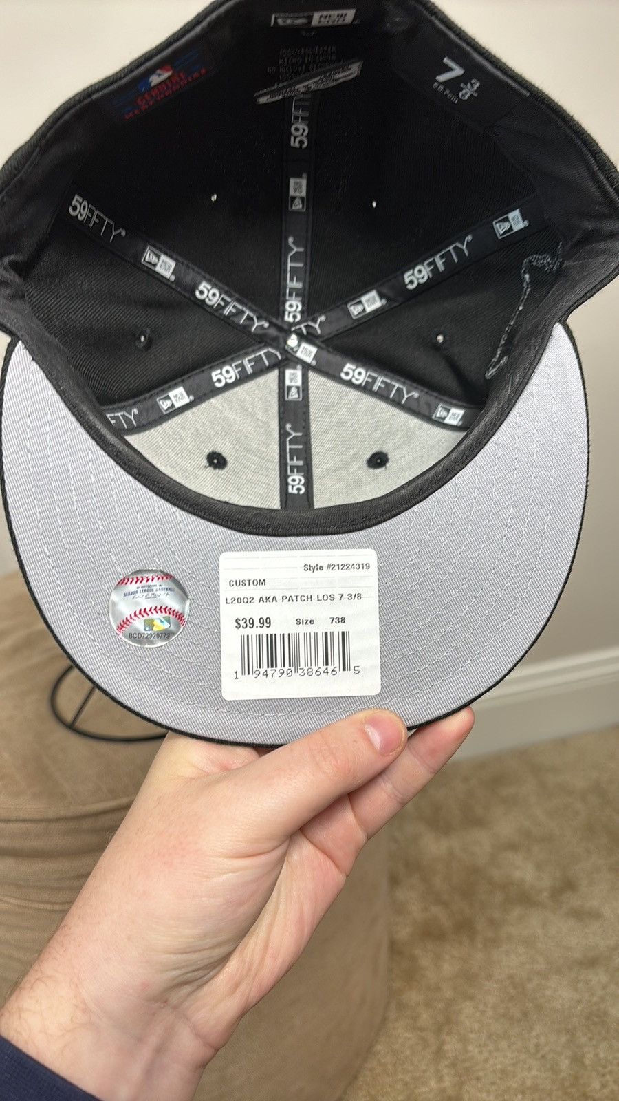 MLB × New Era New Era LA Dodgers Hat Size ONE SIZE - 5 Thumbnail