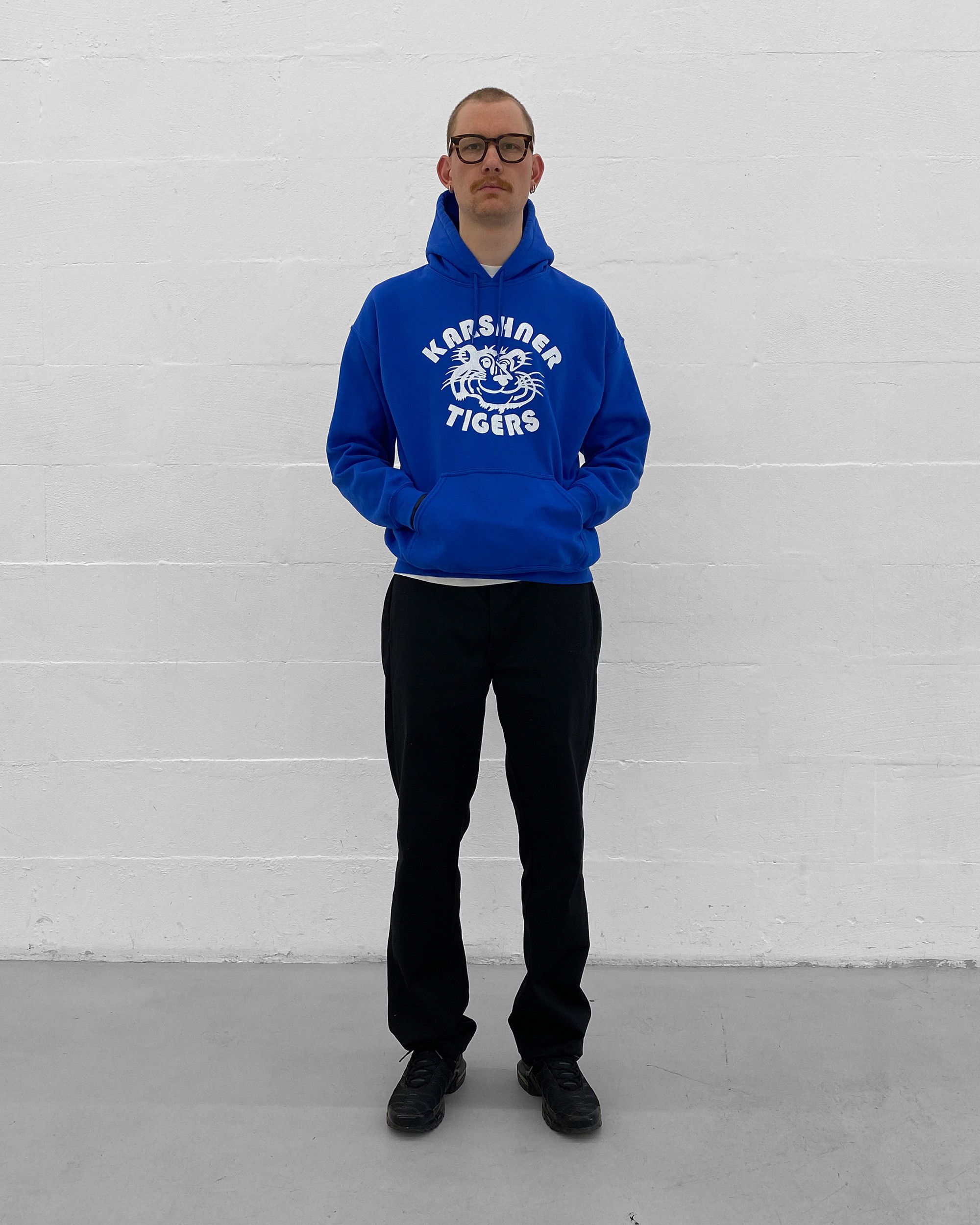 Vintage 2000s Karshner Tiger Elementary School Hoodie Size US M / EU 48-50 / 2 - 1 Thumbnail