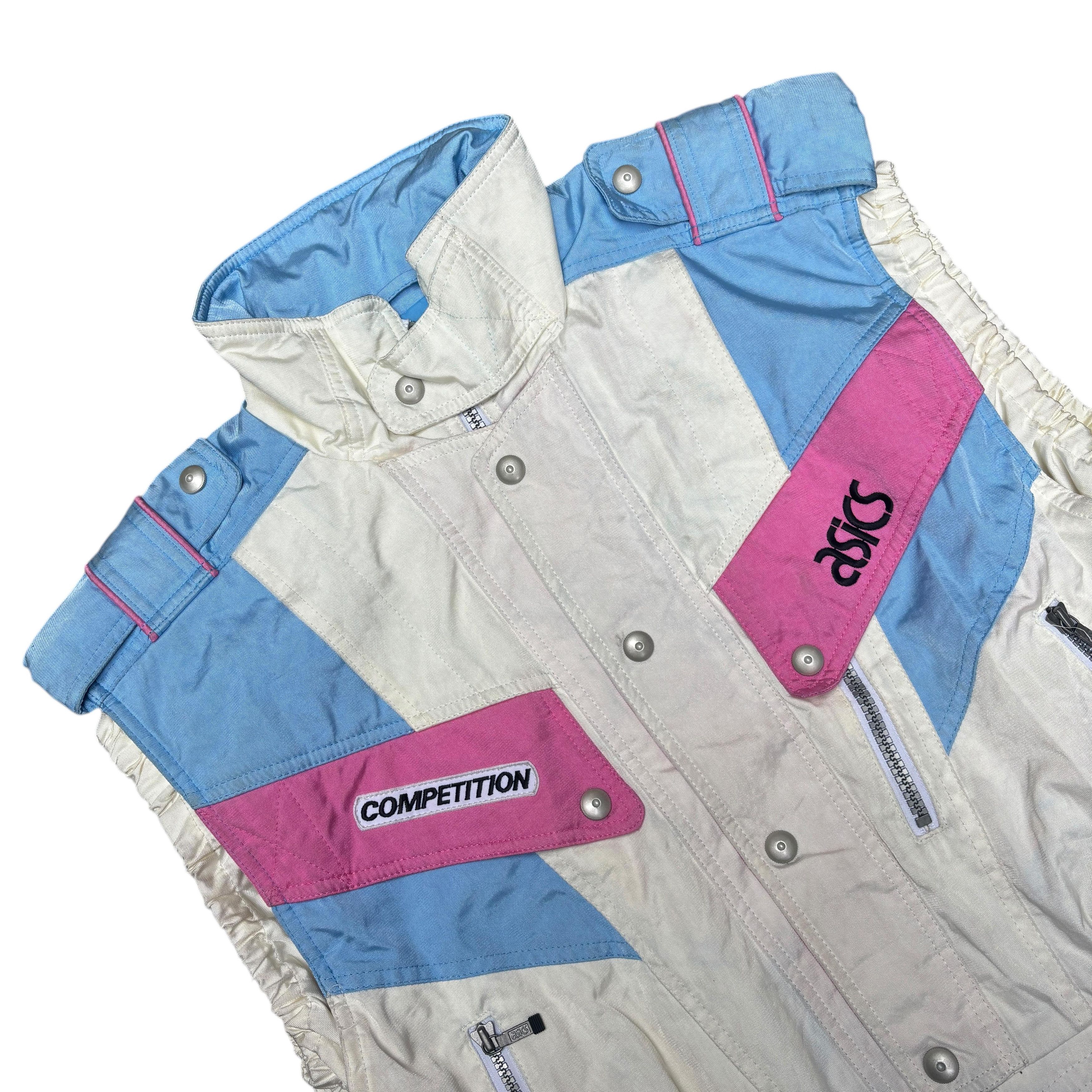Asics vintage asics competion multicolour vest japan Size US M / EU 48-50 / 2 - 3 Thumbnail