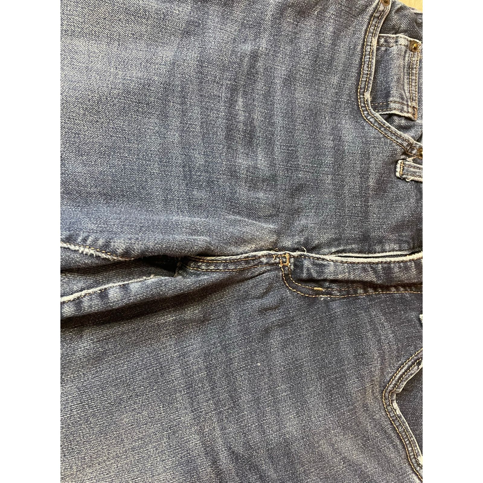 Other Universal Thread Blue Pantalon Crop Girlfriend Jeans 8 Size 30" / US 8 / IT 44 - 3 Thumbnail