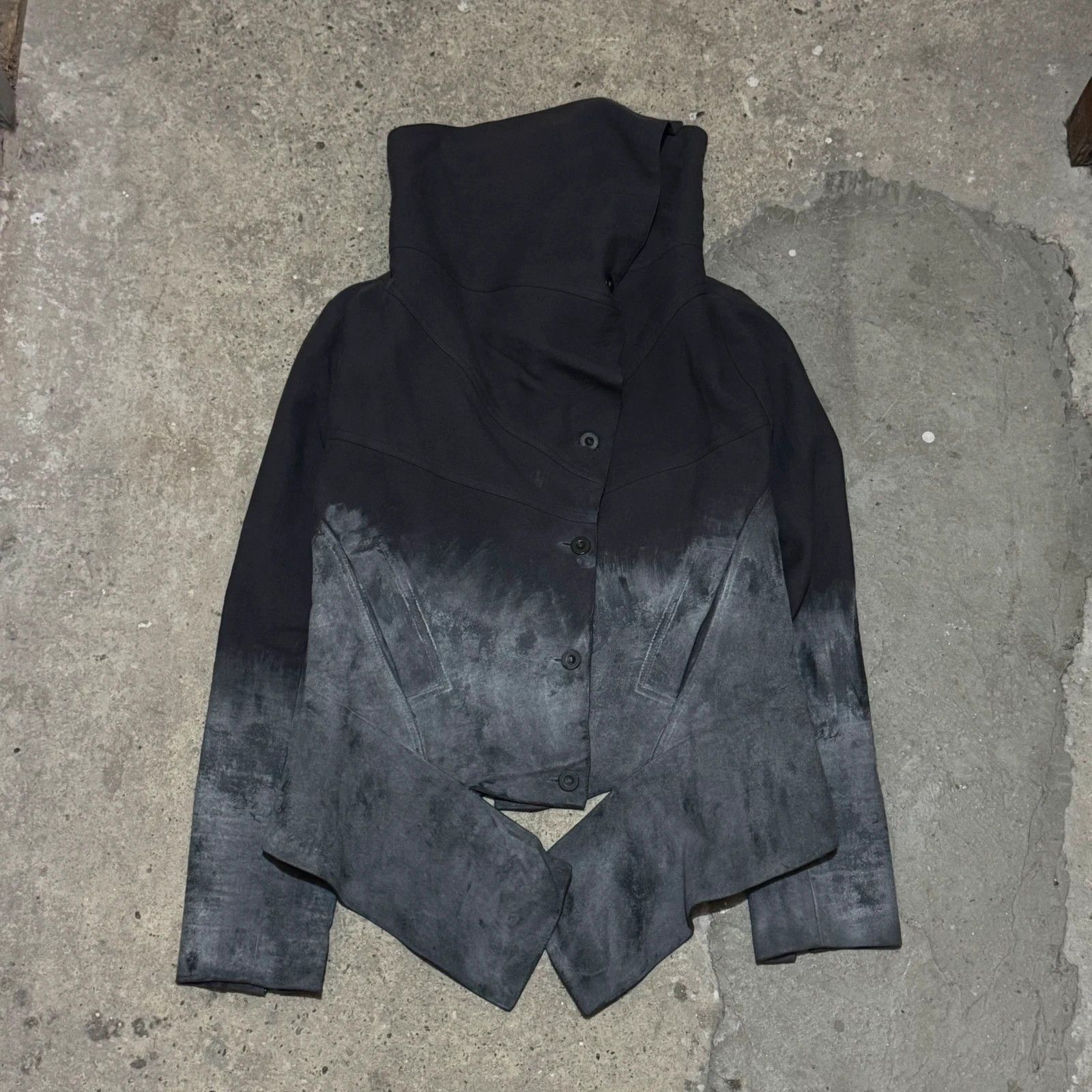 Sandrine Philippe Sandrine Philippe Paris high neck avant garde jacket Size S / US 4 / IT 40 - 1 Thumbnail