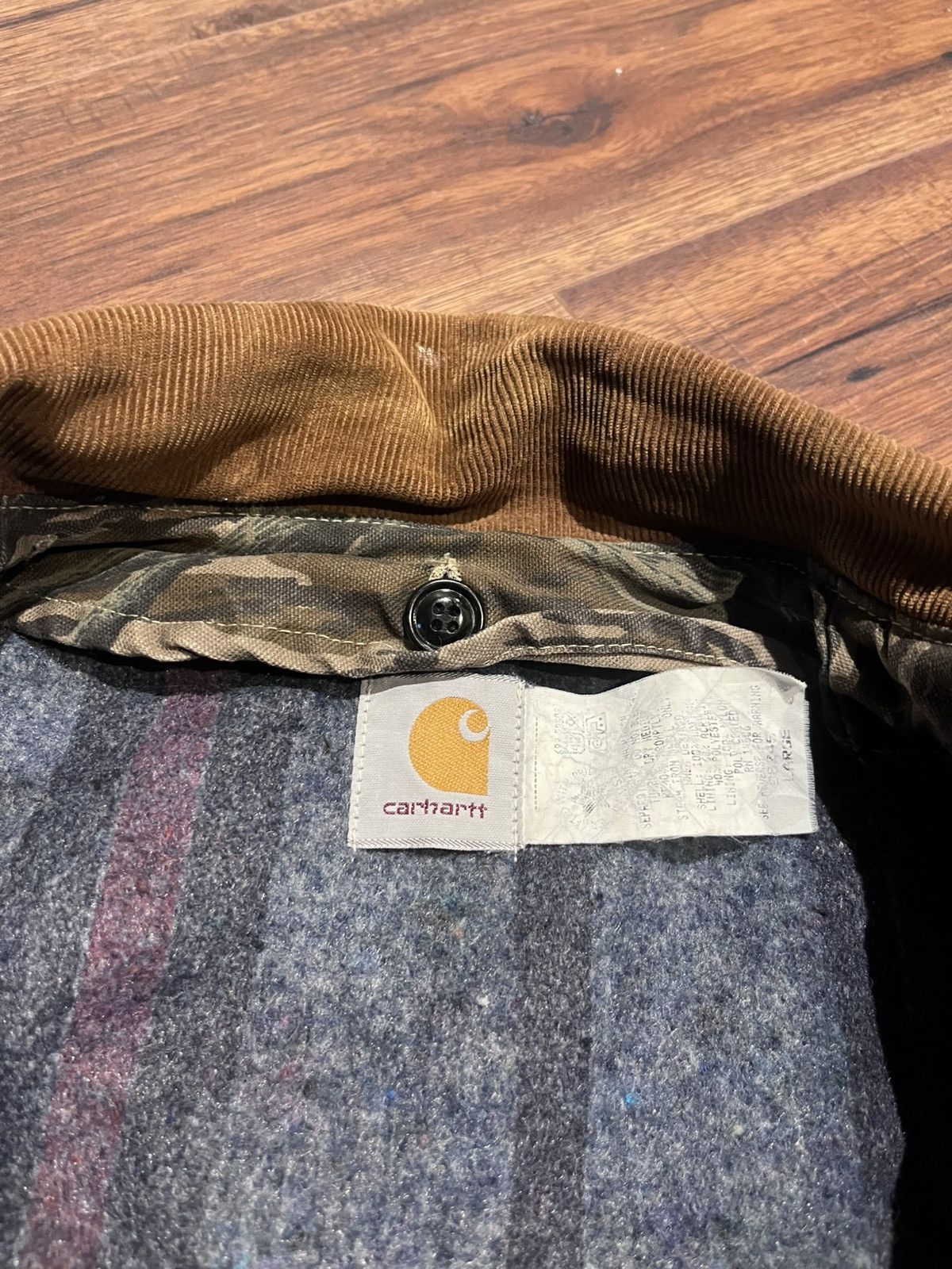 Carhartt Carhartt Mossy Oak CB245 Chore / Hunting Field Camo Jacket Size US L / EU 52-54 / 3 - 5 Thumbnail