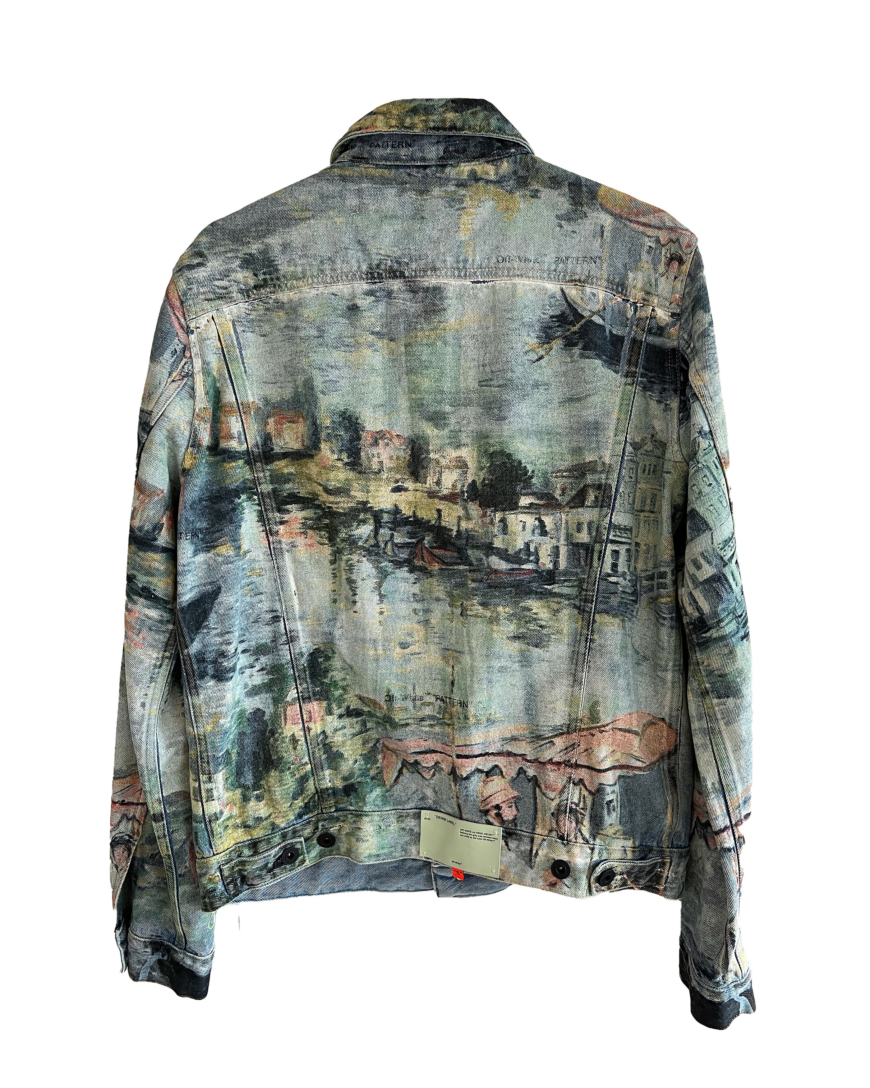 Off-White Off-White™ by Virgil Abloh Slim-Fit Denim Jacket (2019) Size US L / EU 52-54 / 3 - 2 Thumbnail