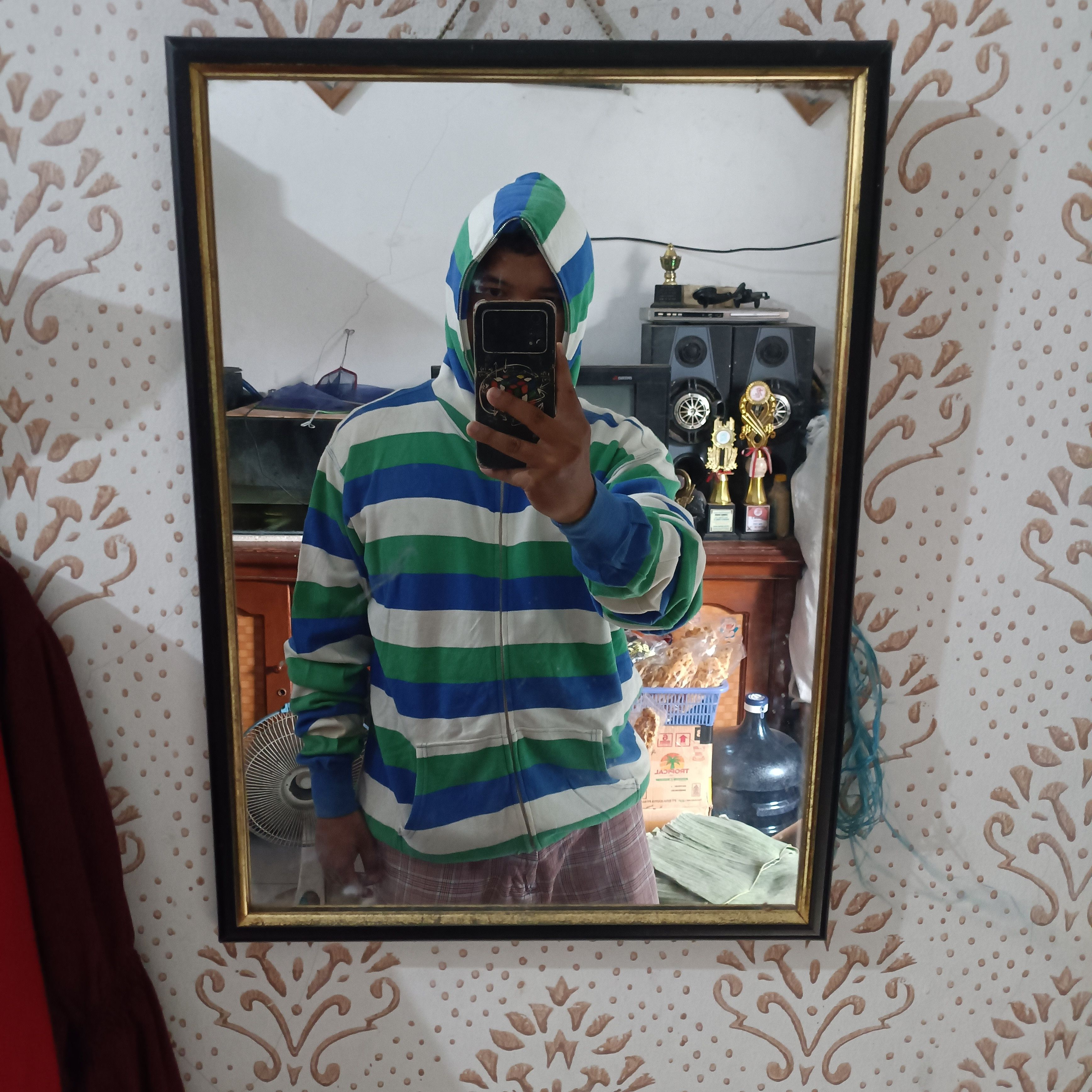 MasterPiece MASTERPIECE REALMAD HECTIC STRIPE FULLZIPHOODIE Size US L / EU 52-54 / 3 - 10 Thumbnail