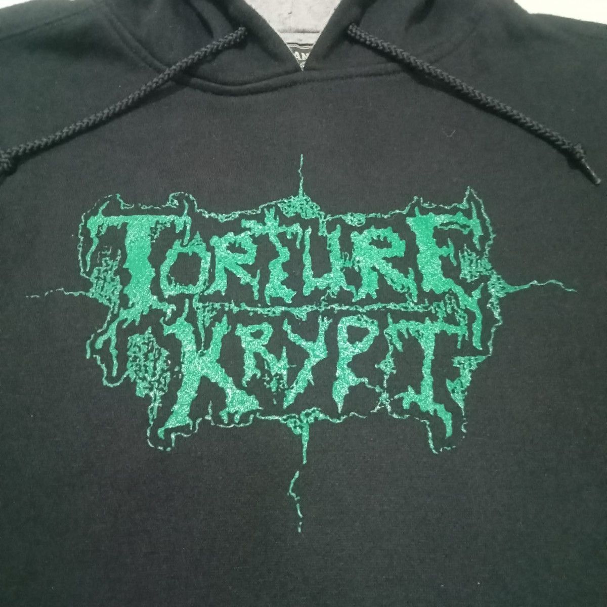 Band Tees Torture Krypt hoodie brutal death metal tee Size US L / EU 52-54 / 3 - 3 Thumbnail