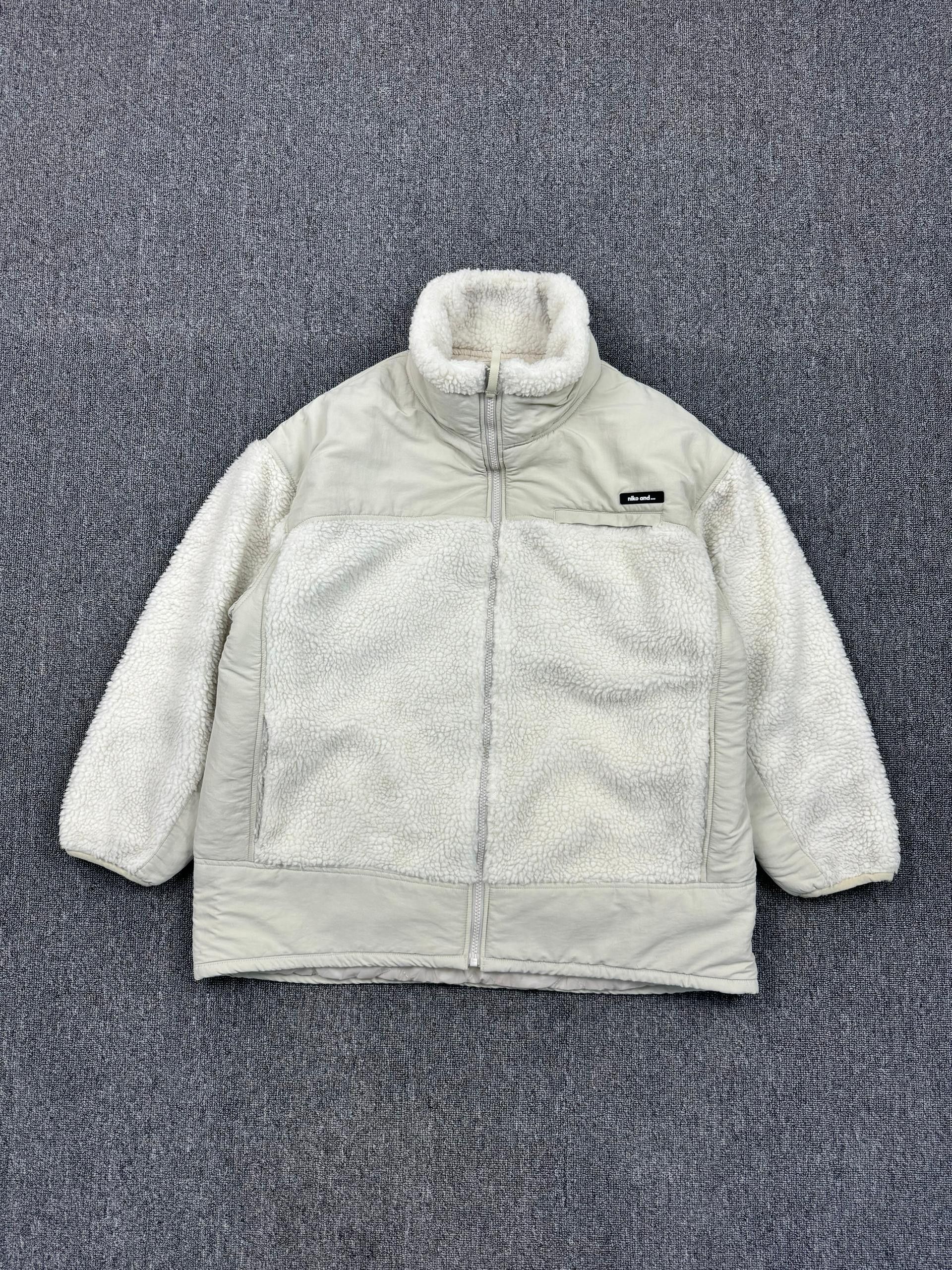 Japanese Brand Niko And Japanese Brand Retro Sherpa Fleece Zipper Jacket Size US L / EU 52-54 / 3 - 1 Thumbnail