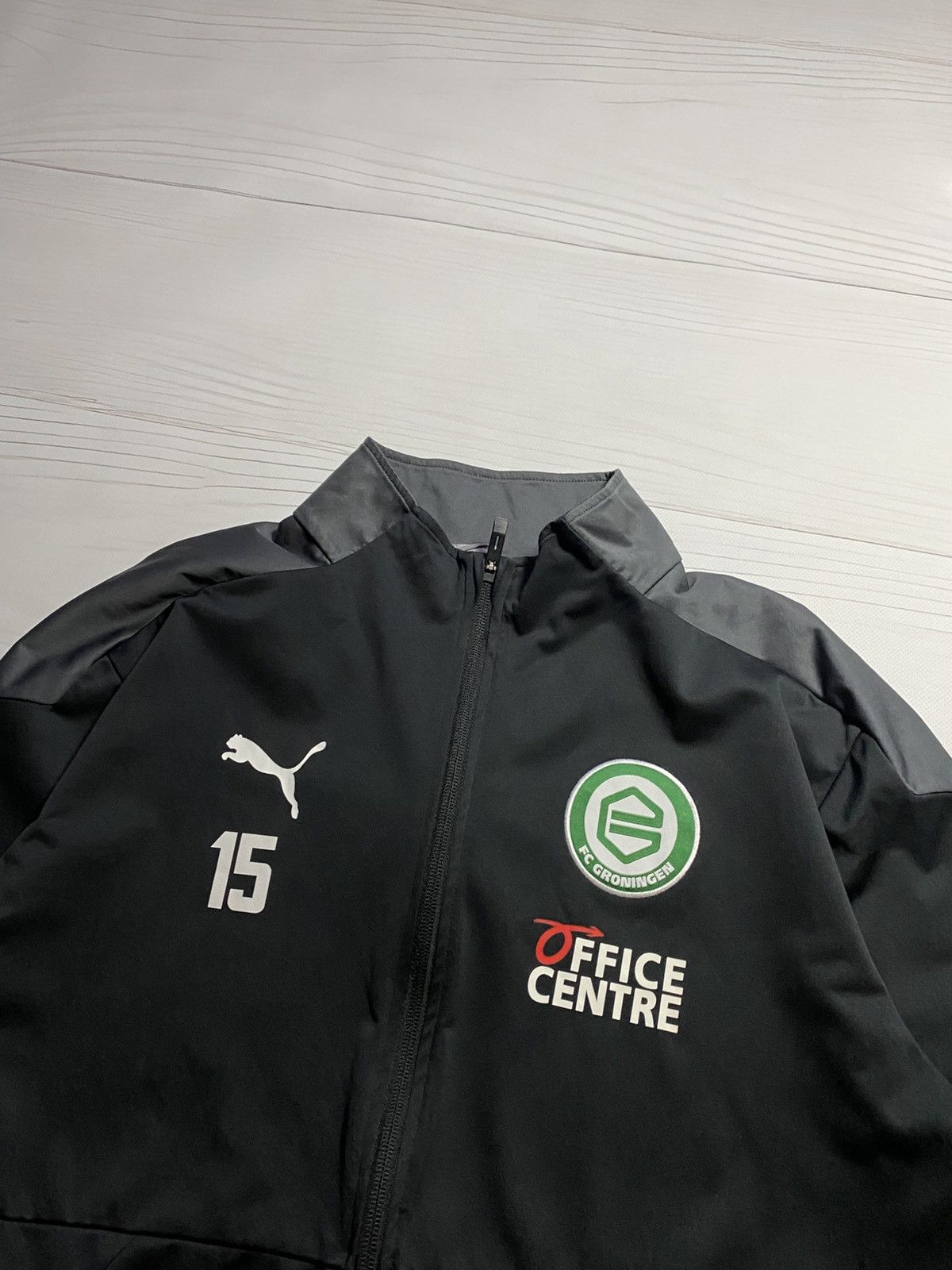 Puma Puma FC Groningen 2018/19 training soccer football jacket Size US L / EU 52-54 / 3 - 9 Thumbnail