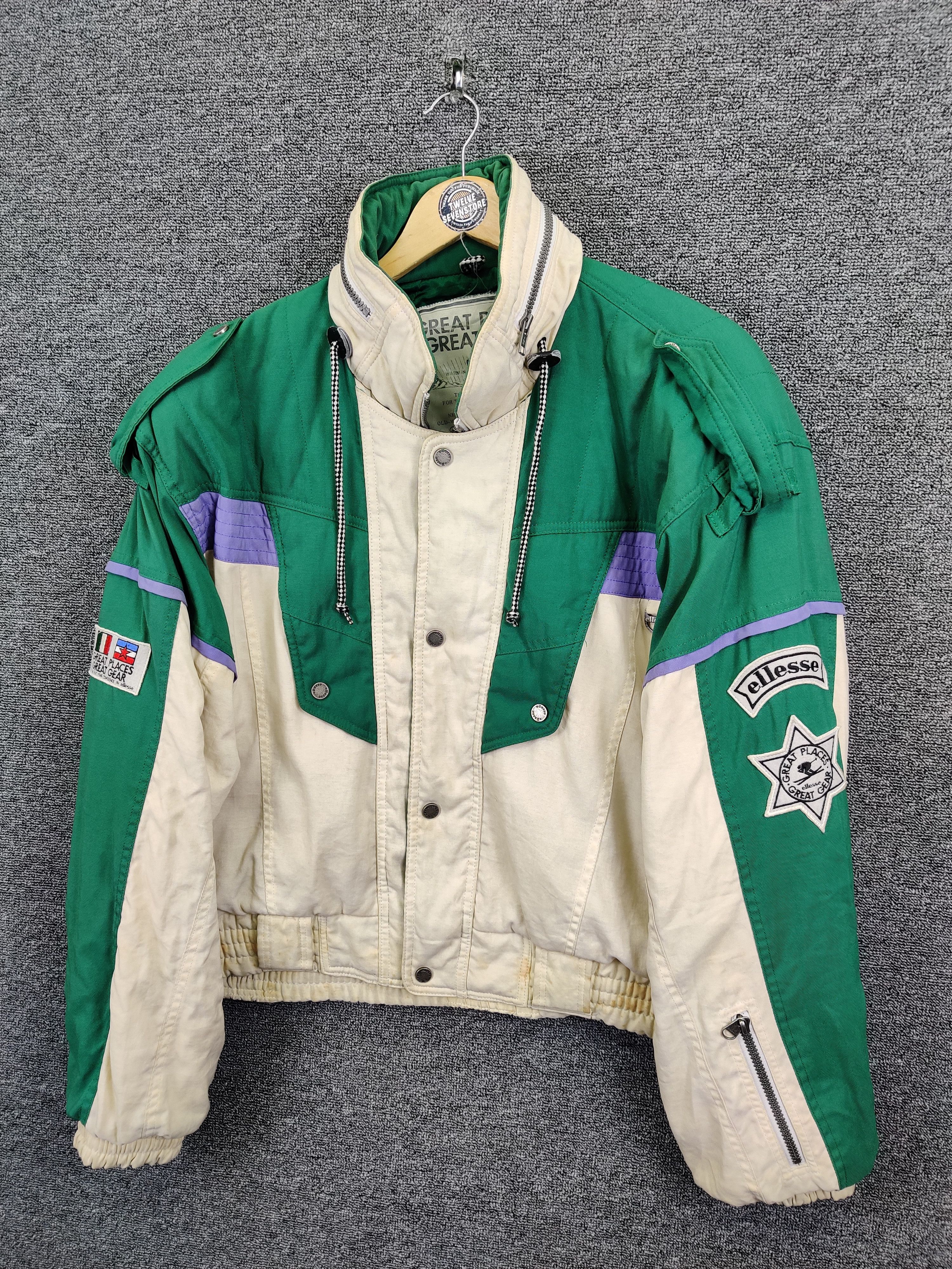 Ellesse Ellesse By Goldwin Ski Bomber Jacket Size US M / EU 48-50 / 2 - 2 Thumbnail
