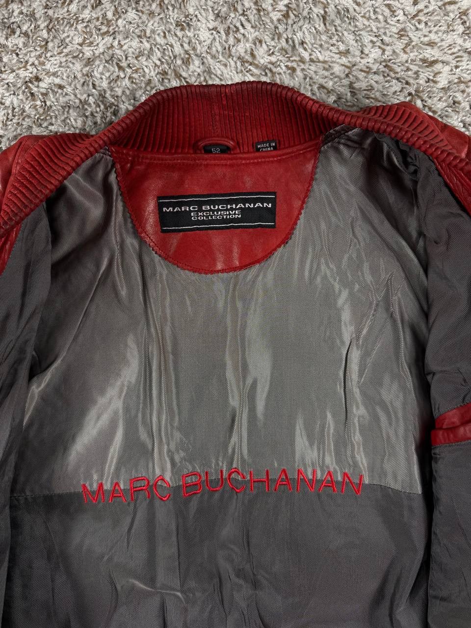Marc Buchanan Vintage Marc Buchanan Quilted Bomber Embossed Native Chief Size US L / EU 52-54 / 3 - 13 Thumbnail