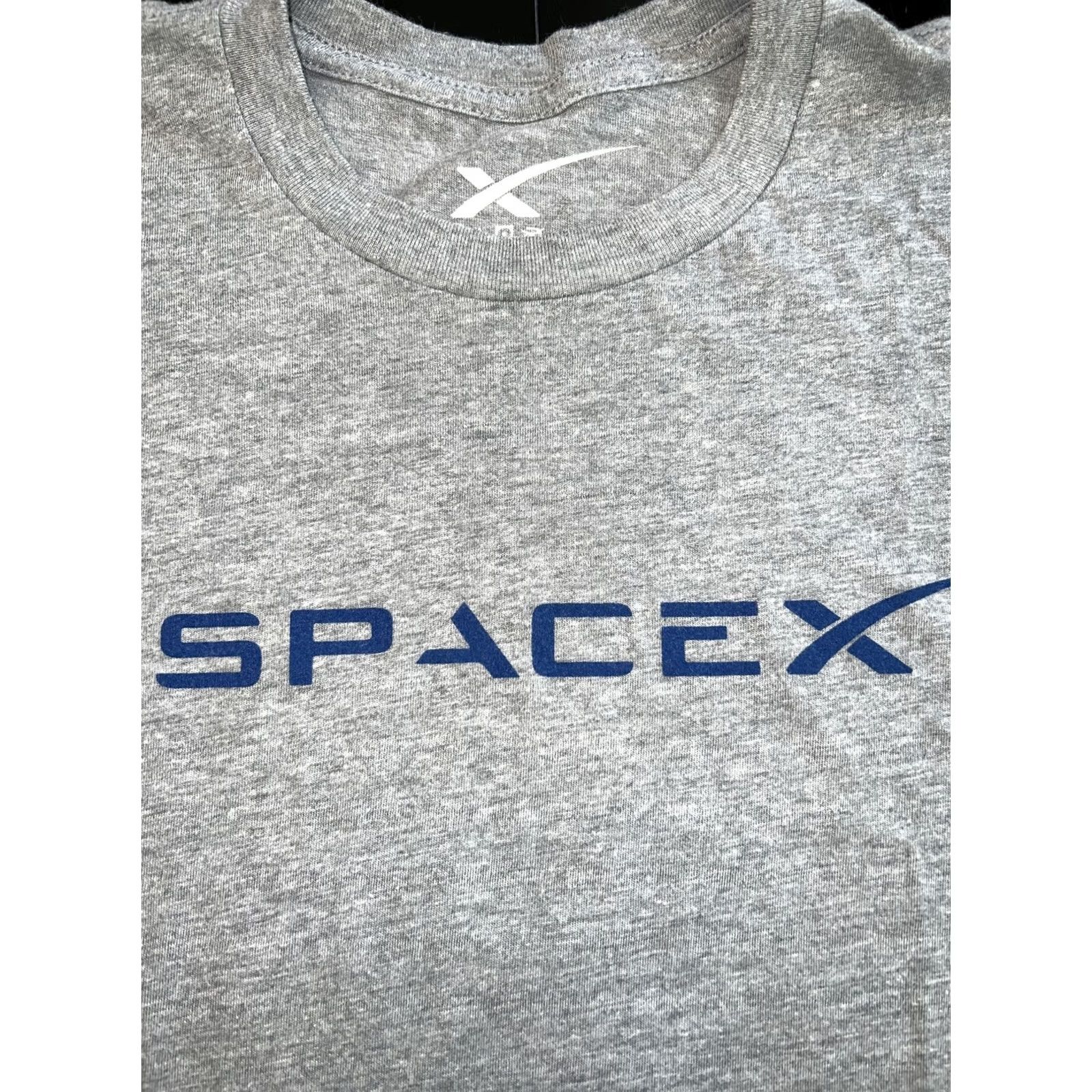 Vintage VINTAGE SpaceX Aerospace Games 2017 Adult Medium Shirt Gray Cotton Crew Neck Short Sleeve Logo Space SpaceX Unisex Adults T-Shirt 2010s Size US M / EU 48-50 / 2 - 3 Thumbnail