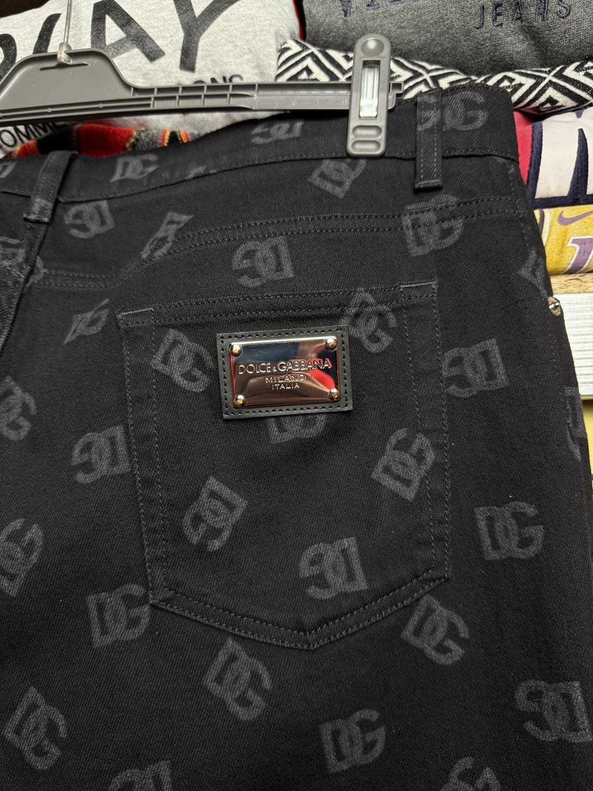 Dolce & Gabbana Dolce&Gabbana Monogram D&G Arhive Jeans Size US 42 / EU 58 - 10 Thumbnail