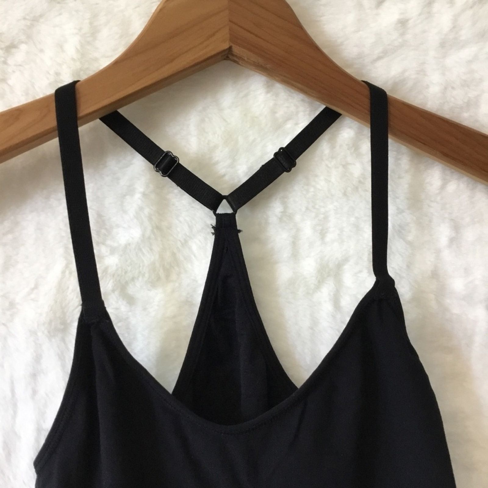 Other Warner's Black Strappy Racerback Shapewear Top Size ONE SIZE - 15 Thumbnail