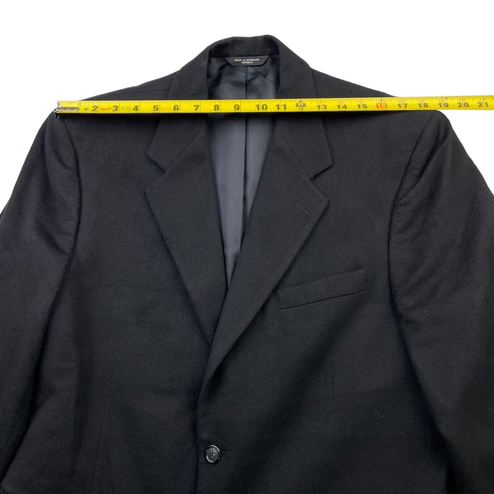 Joseph & Lyman Joseph & Lyman Men’s 100% Cashmere Flannel 2-Button Blazer J Size 46R - 8 Thumbnail