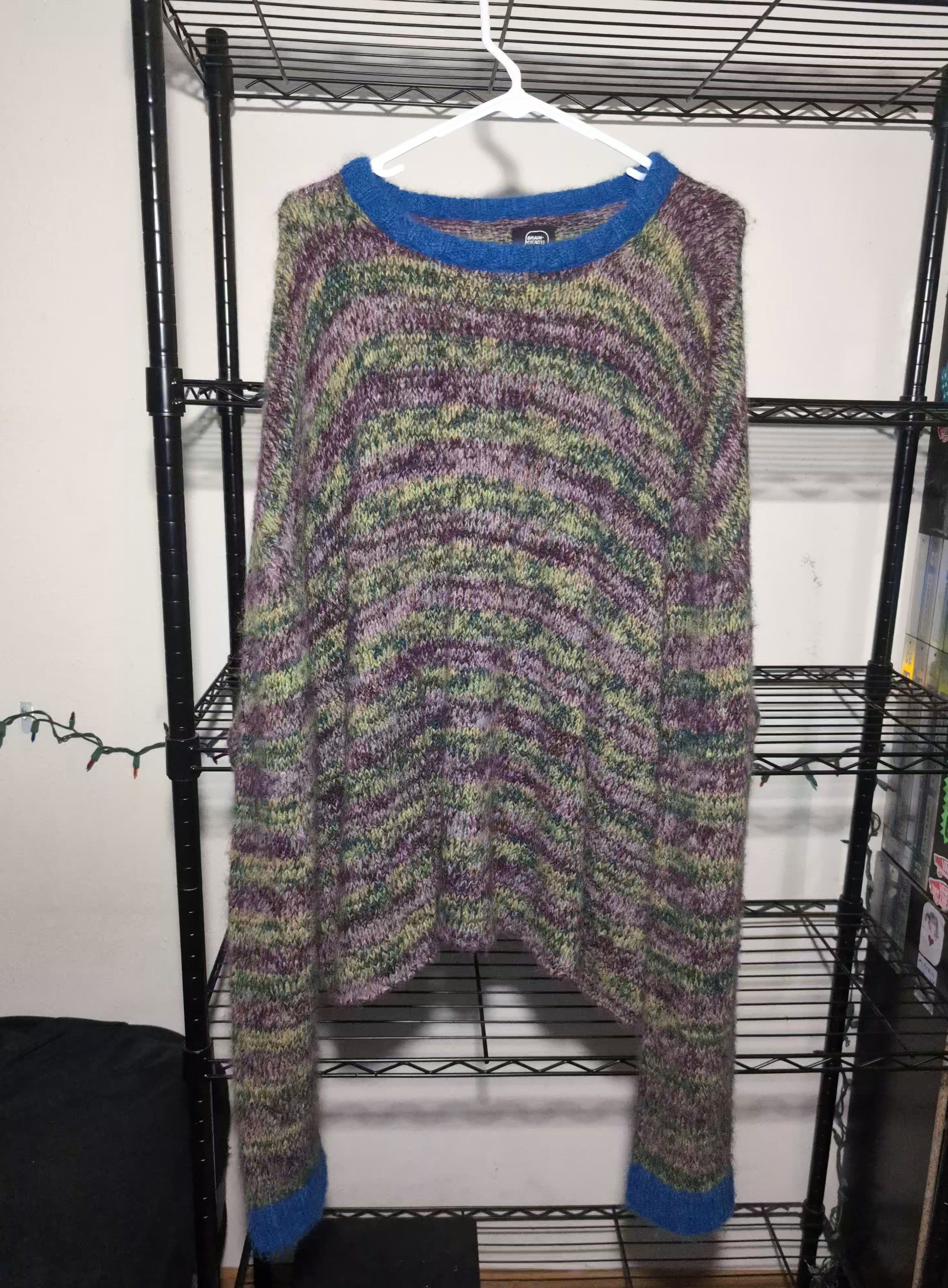 Brain Dead Brain Dead Peruvian Stripe Alpaca Knit Sweater Size US XL / EU 56 / 4 - 1 Thumbnail