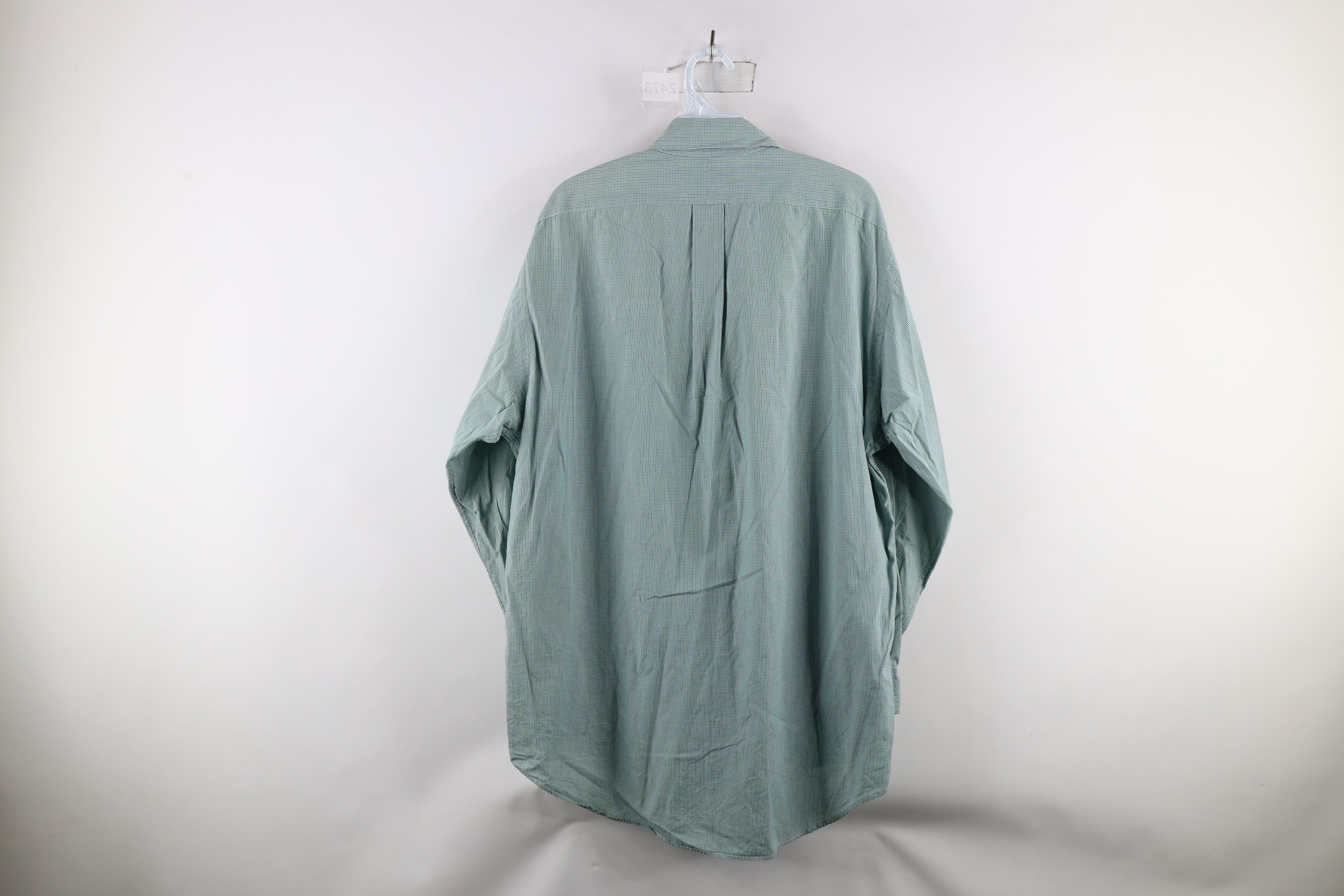 Polo Ralph Lauren Vintage 90s Ralph Lauren Collared Button Down Shirt Green Size US L / EU 52-54 / 3 - 7 Thumbnail