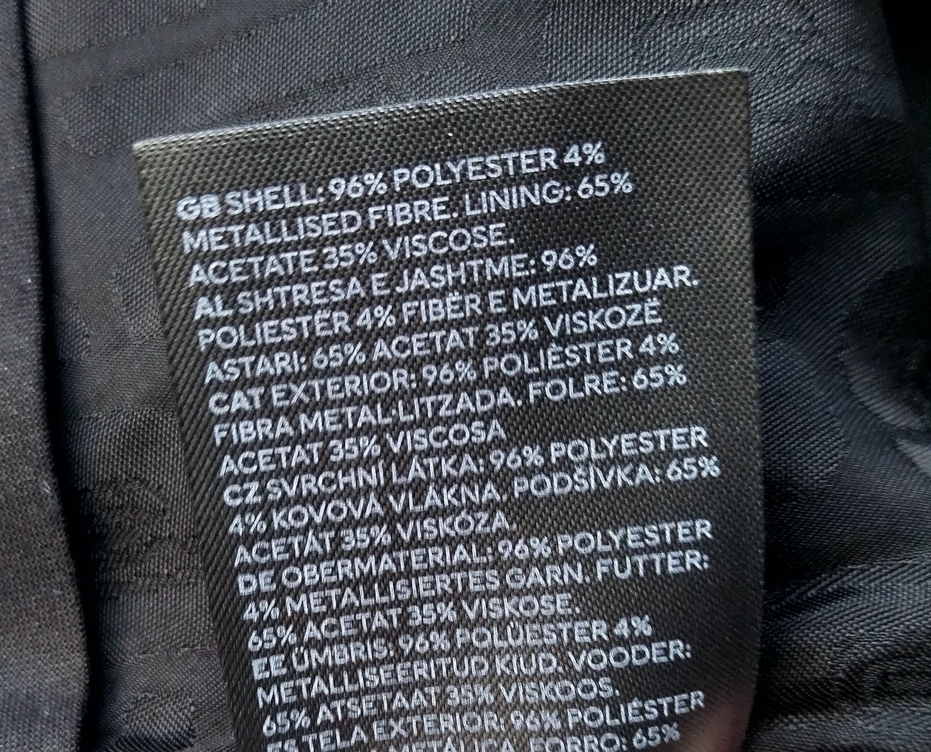 H&M × Paco Rabanne Silver lame dress pants Size US 33 - 10 Thumbnail