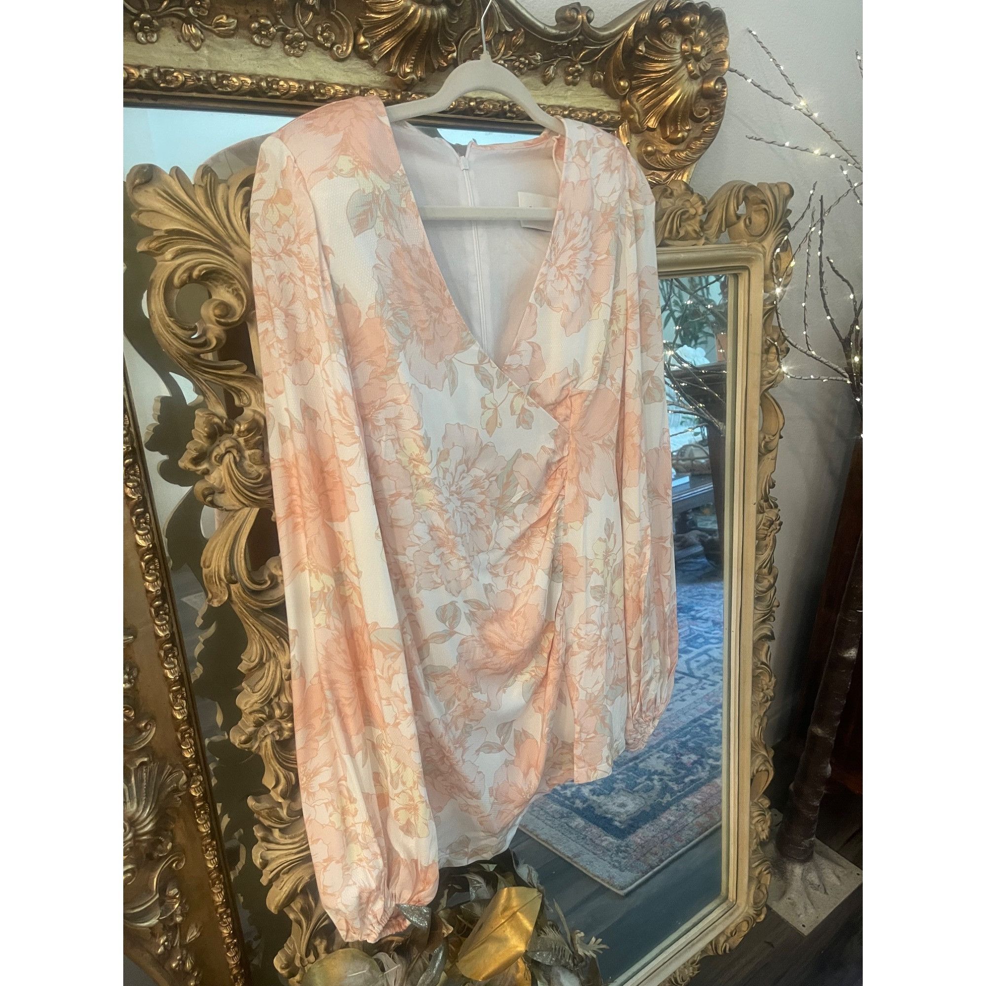 Other RUMOR NWT Isola Floral Mini Dress SZ XS Size XS / US 0-2 / IT 36-38 - 2 Thumbnail