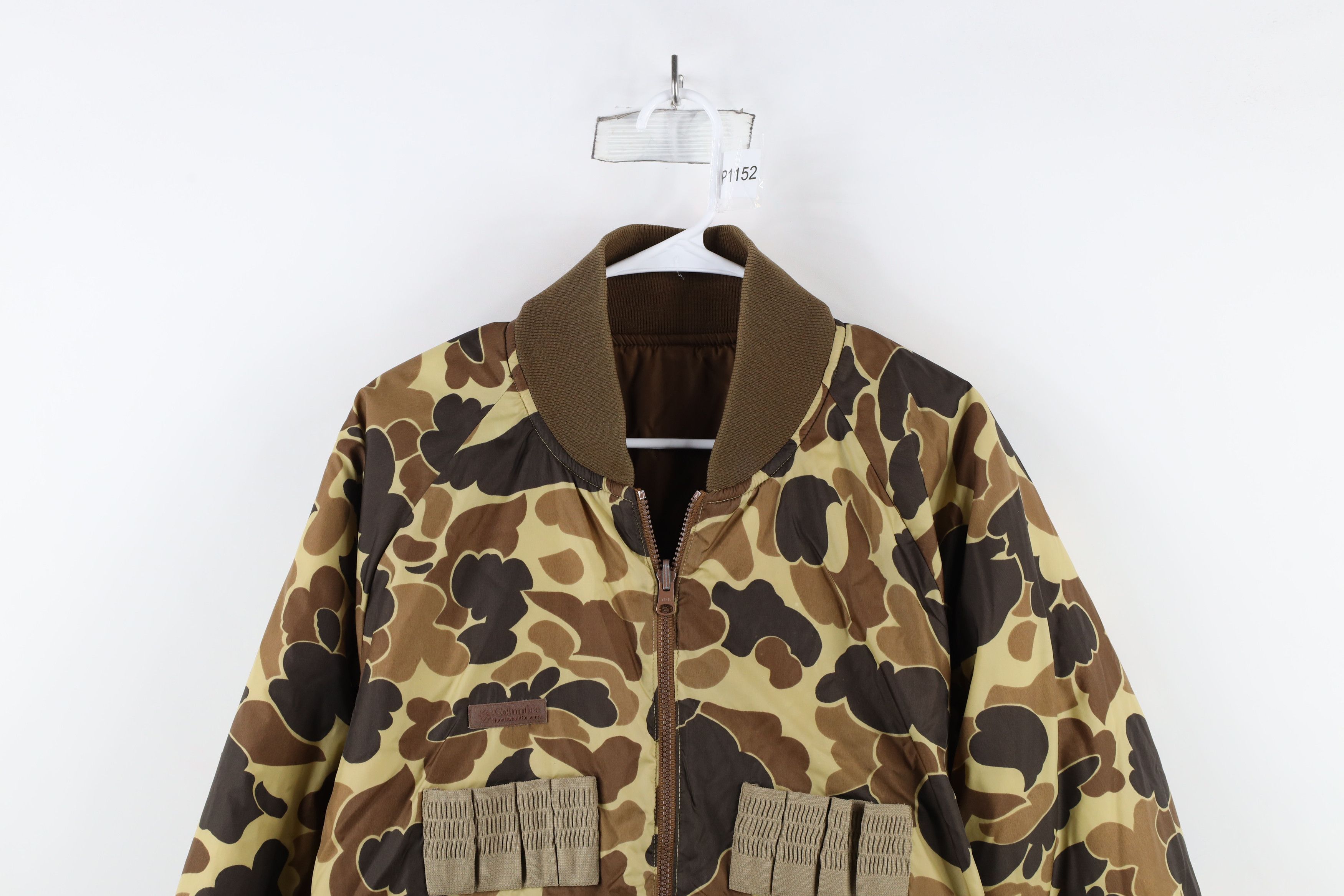 Columbia × Vintage Vintage 90s Columbia Reversible Puffer Bomber Jacket Coat Size US L / EU 52-54 / 3 - 2 Thumbnail