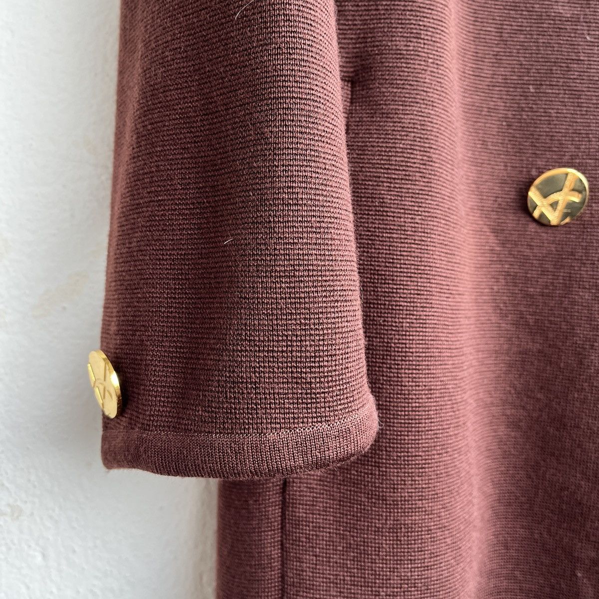 Yves Saint Laurent RARE VINTAGE YVES SAINT LAURENT WOOL DOUBLE BREASTED COAT Size US M / EU 48-50 / 2 - 7 Thumbnail