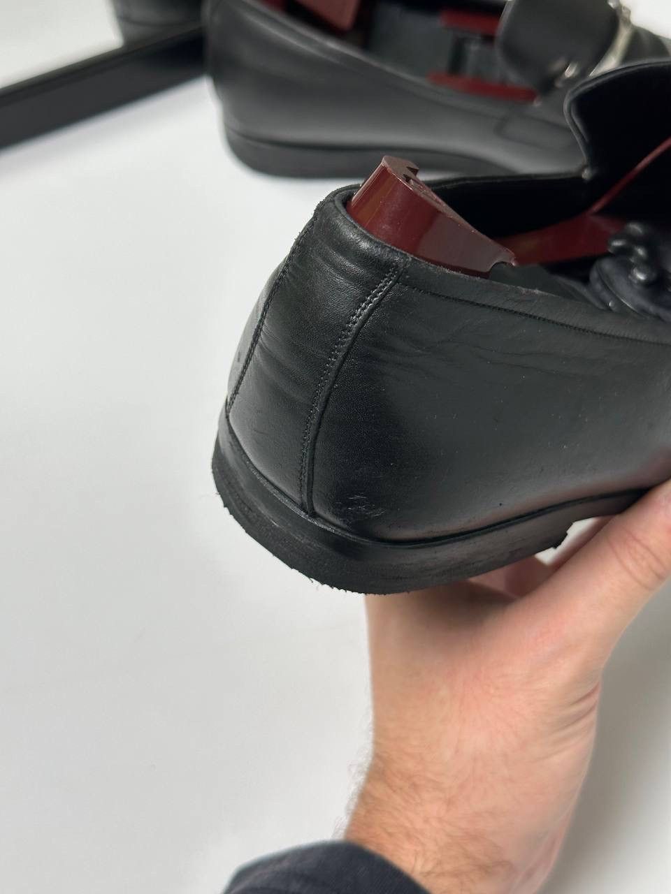 Gucci Gucci 00s By Tom Ford Horsebit Black Leather Loafer Size US 9 / EU 42 - 11 Thumbnail