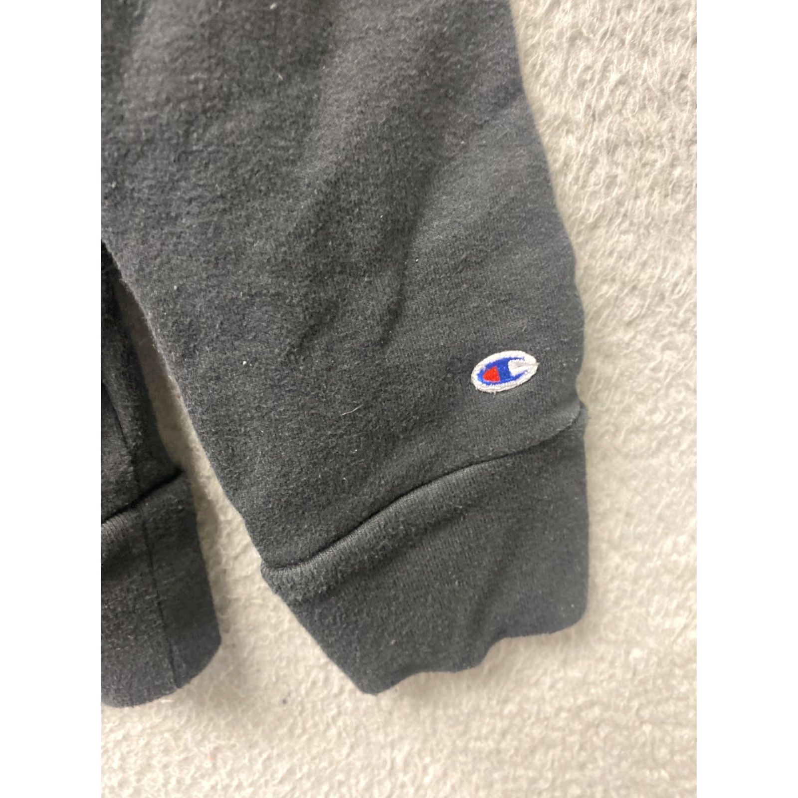 Champion Champion Hoodie Girls L Black Embroidered K-State Wildcats Sweatshirt Pullover Girls Size US L / EU 52-54 / 3 - 4 Thumbnail