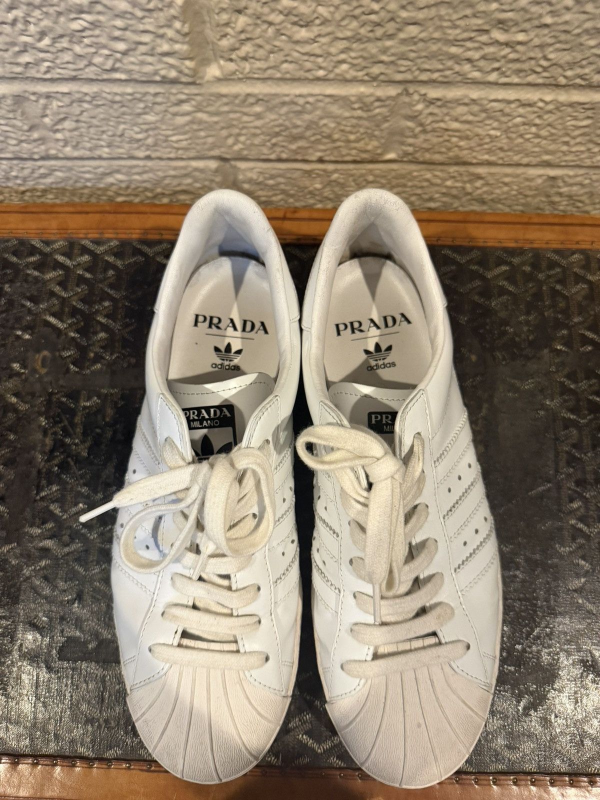 Adidas × Prada Prada Superstar Size US 8 / EU 41 - 10 Thumbnail