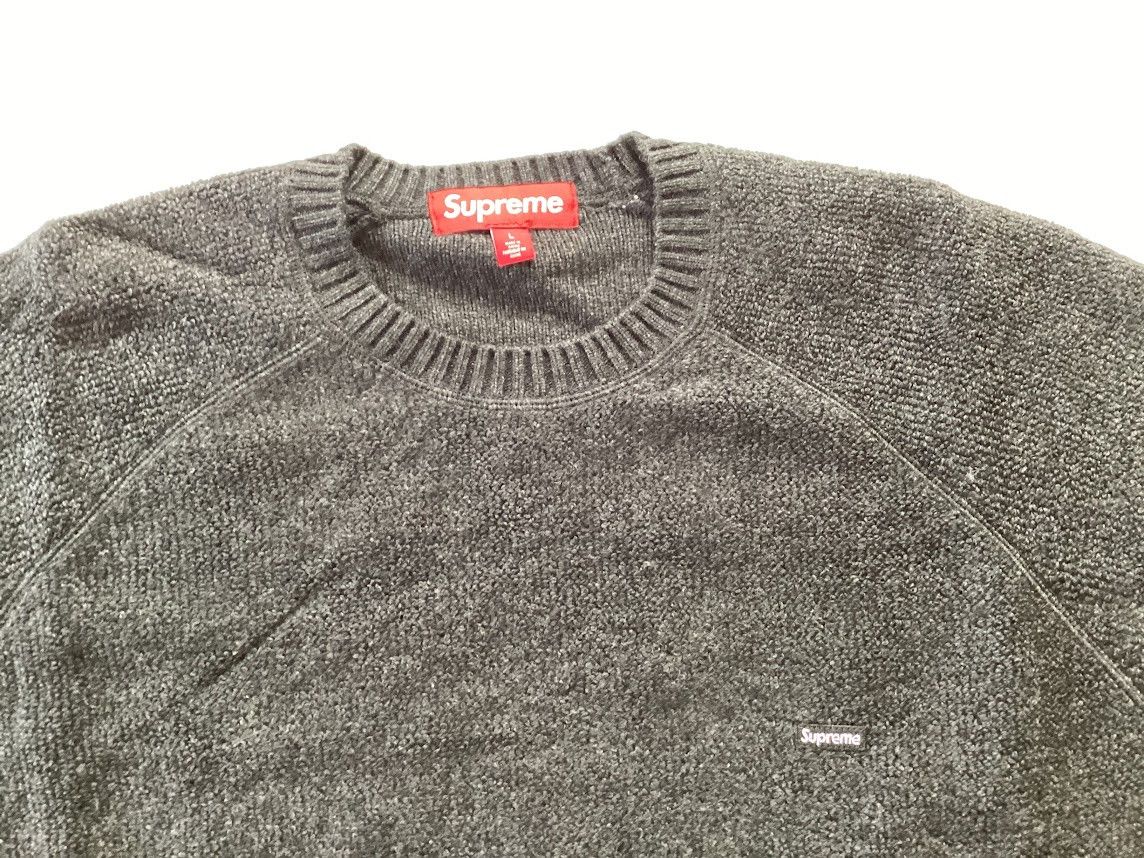 Supreme (L)Supreme Terry Small Box Sweater 24FW Size US L / EU 52-54 / 3 - 2 Thumbnail