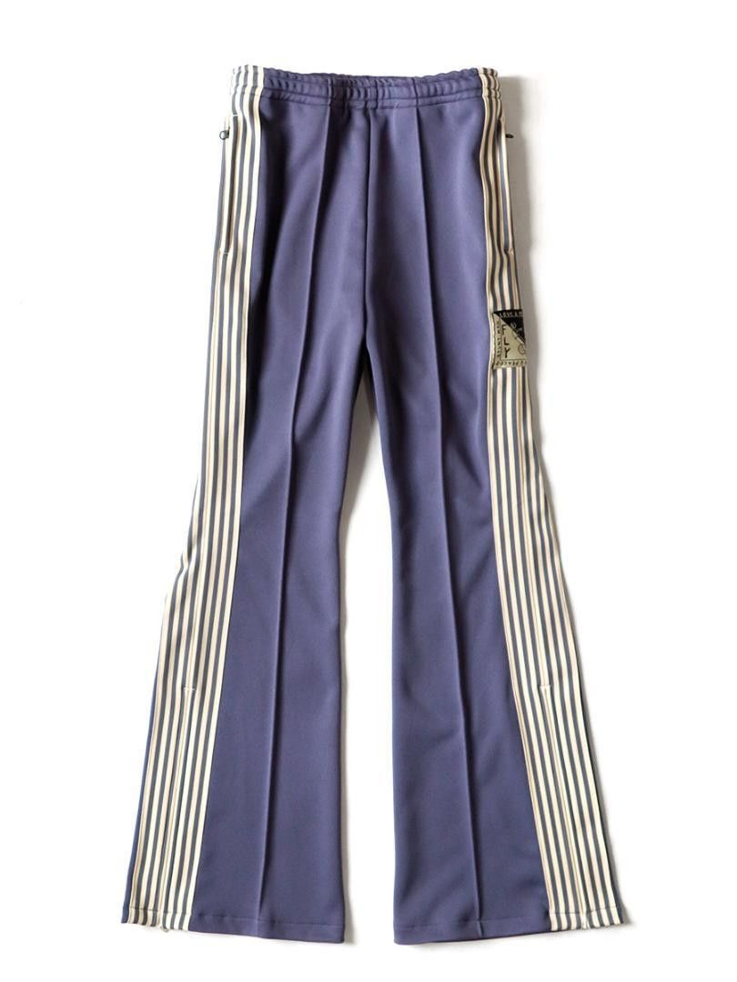 KAPITAL Smooth Jersey Stuntman & Woman Track Pants Purple 3