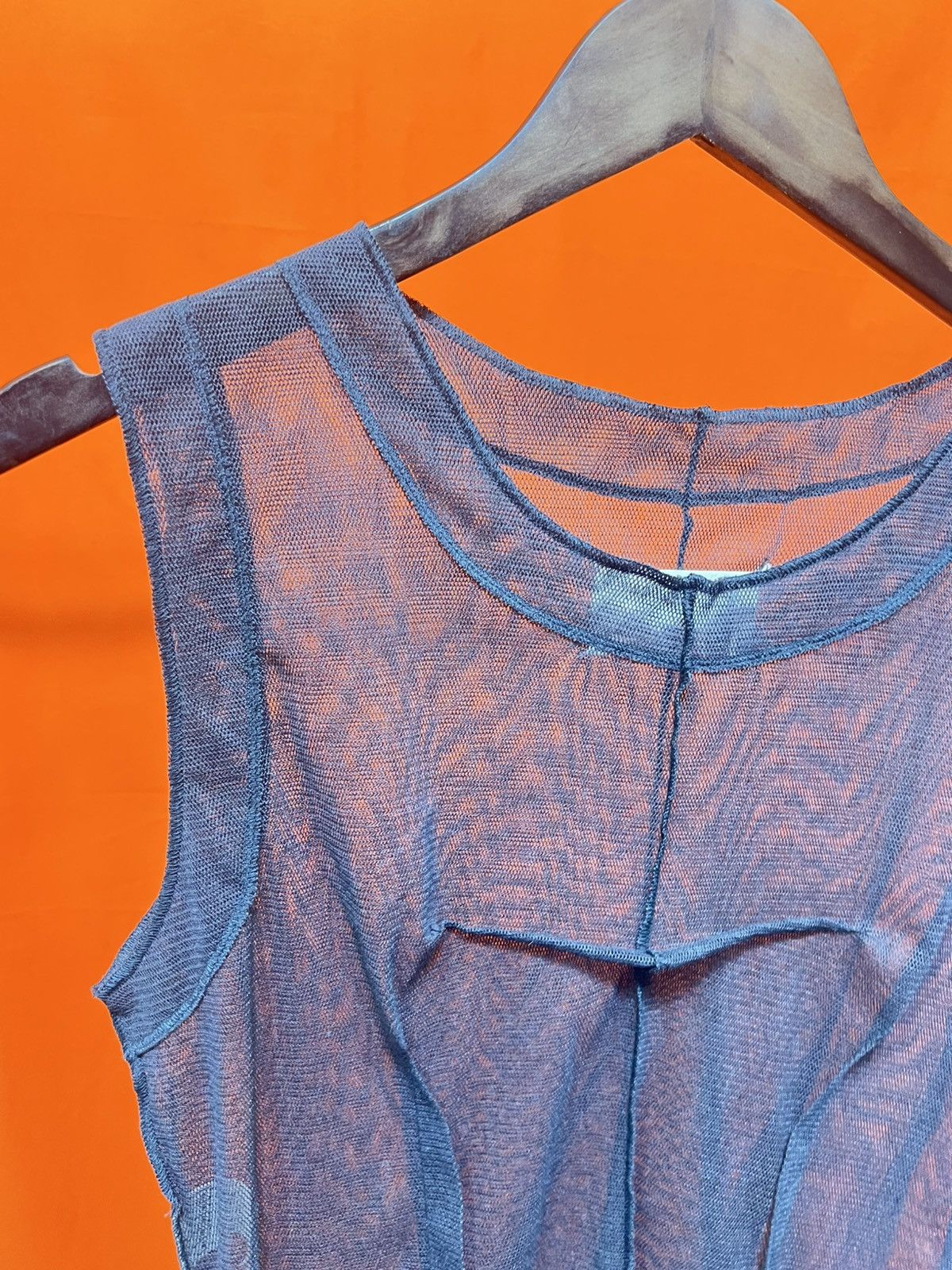 Maison Margiela MARGIELA ARCHIVES P/E 1991 cotton tulle long darted top Size M / US 6-8 / IT 42-44 - 5 Thumbnail