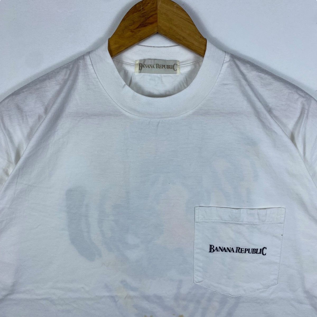 Banana Republic Vintage 90's BANANA REPUBLIC Endangered Himalayan Tigers Tee Size US XL / EU 56 / 4 - 7 Thumbnail