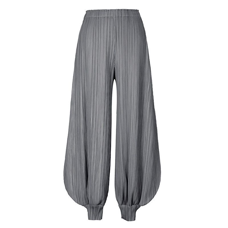 Japanese Brand Solid color bloomers, wide legged loose casual trousers Size 24" / US 00 / IT 34 - 6 Thumbnail