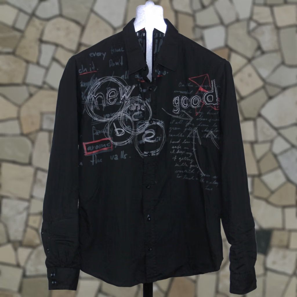 Desigual Desigual womens shirt Size M Black T-Shirt Cotton Short Sleeve Size M / US 6-8 / IT 42-44 - 1 Thumbnail