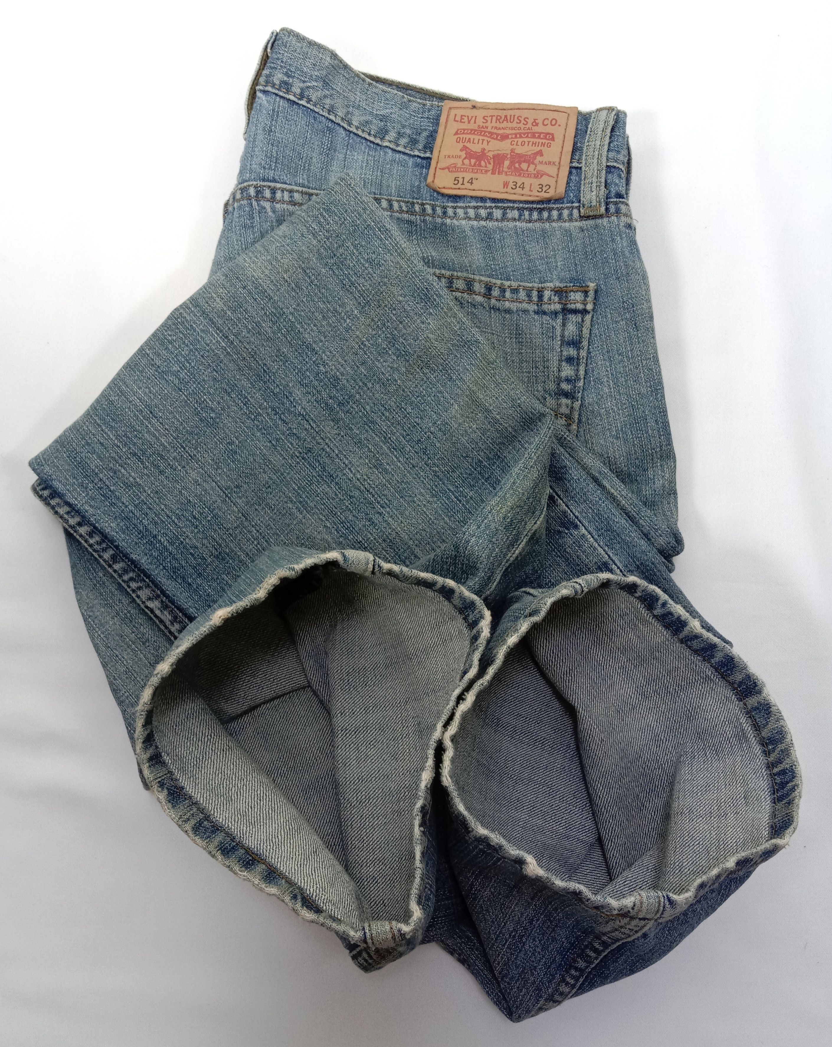 Levi's Vintage Levi's 514 Jeans Blue Wash Slim Straight Denim Size US 34 / EU 50 - 18 Thumbnail