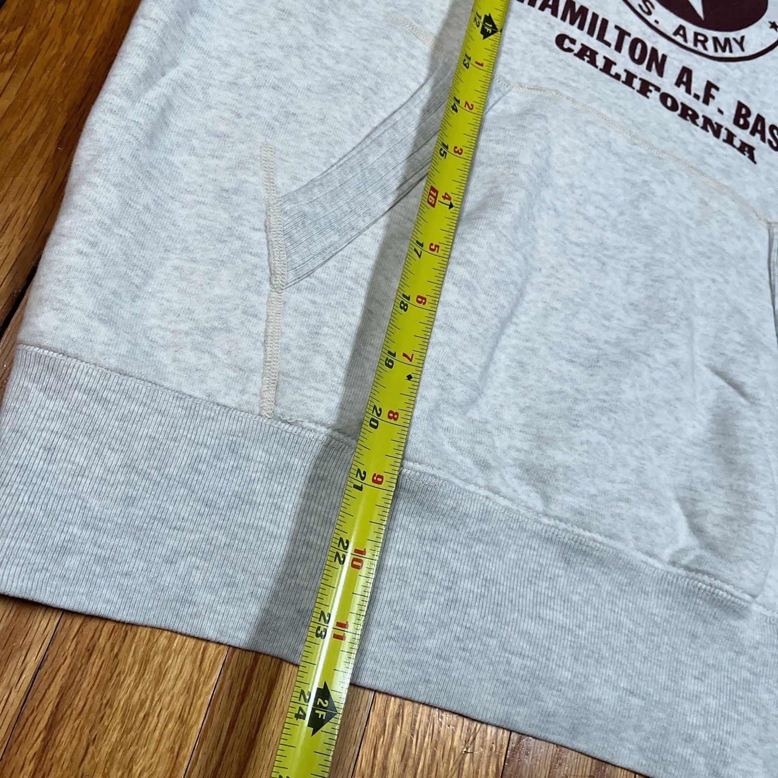 Buzz Rickson's Buzz Rickson's USAF Military Style Heather Gray Hoodie Size US S / EU 44-46 / 1 - 6 Thumbnail