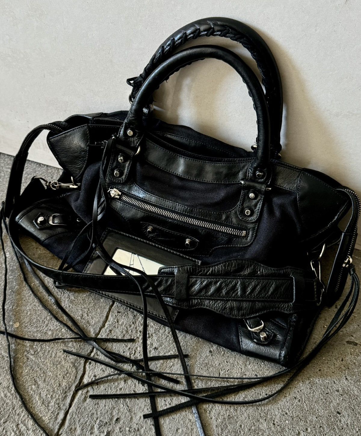 Balenciaga Balenciaga - 2000’s - Classic Motorcycle City - Lambskin Bag Size ONE SIZE - 15 Thumbnail