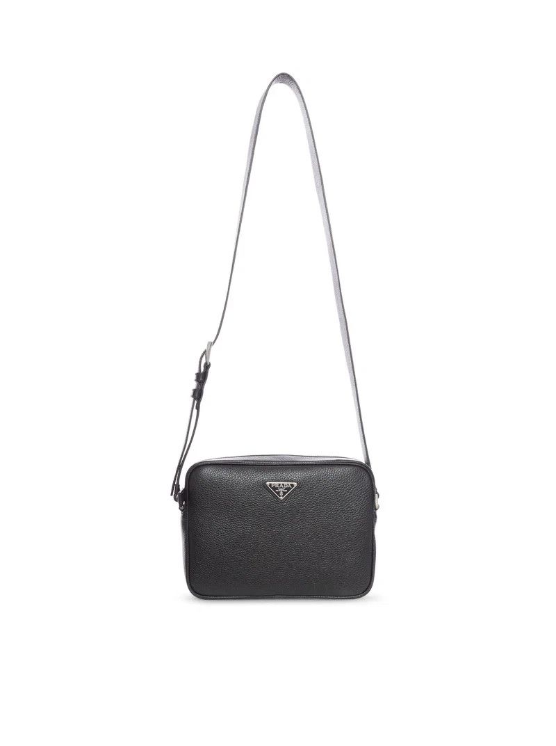 Prada PRADA $2850 Black Leather Shoulder Bag New & Authentic Size ONE SIZE - 1 Thumbnail