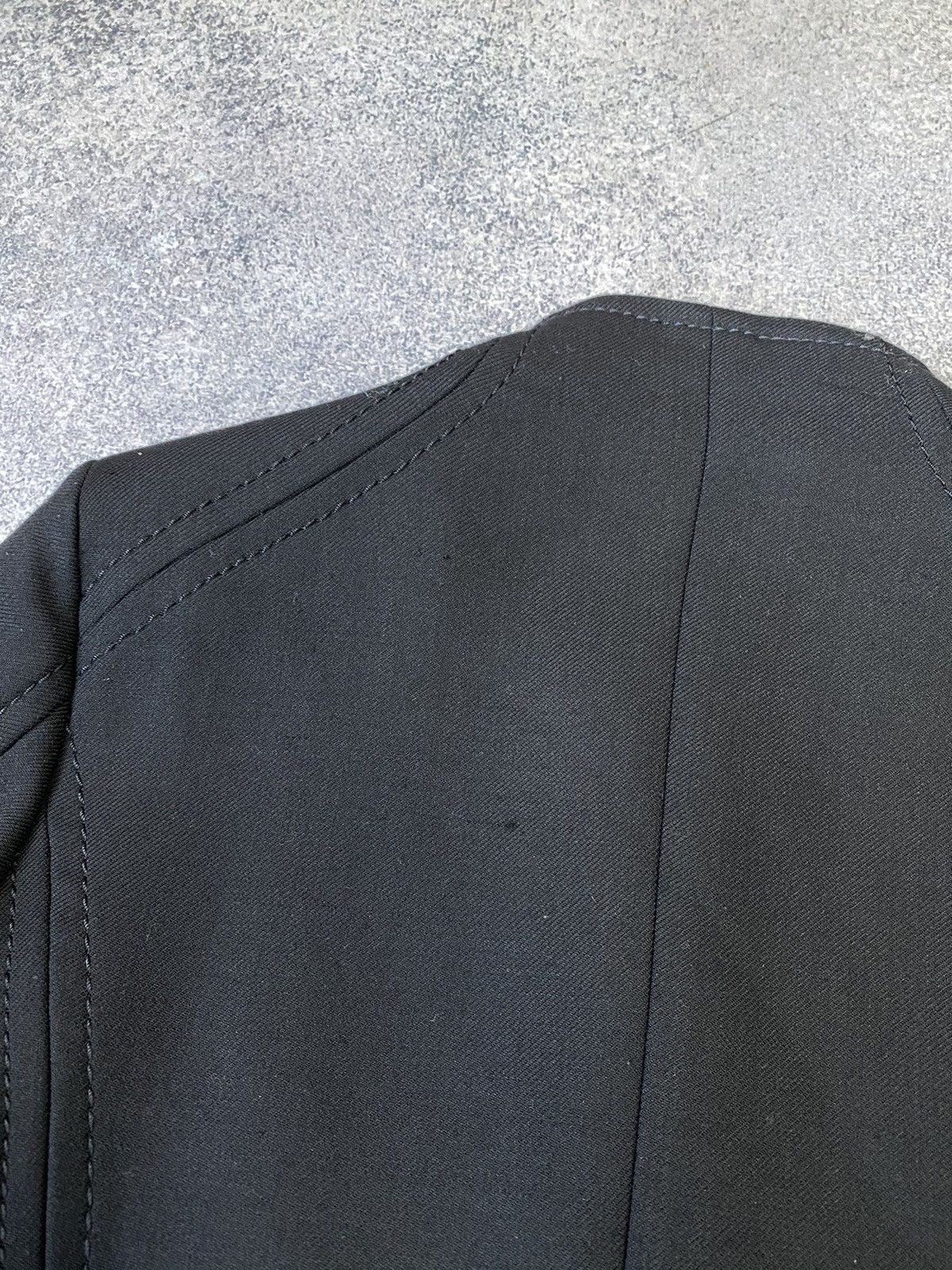Designer × Vintage Vintage Bazar Deluxe Double Breasted black wool women’s coat Size L / US 10 / IT 46 - 16 Thumbnail