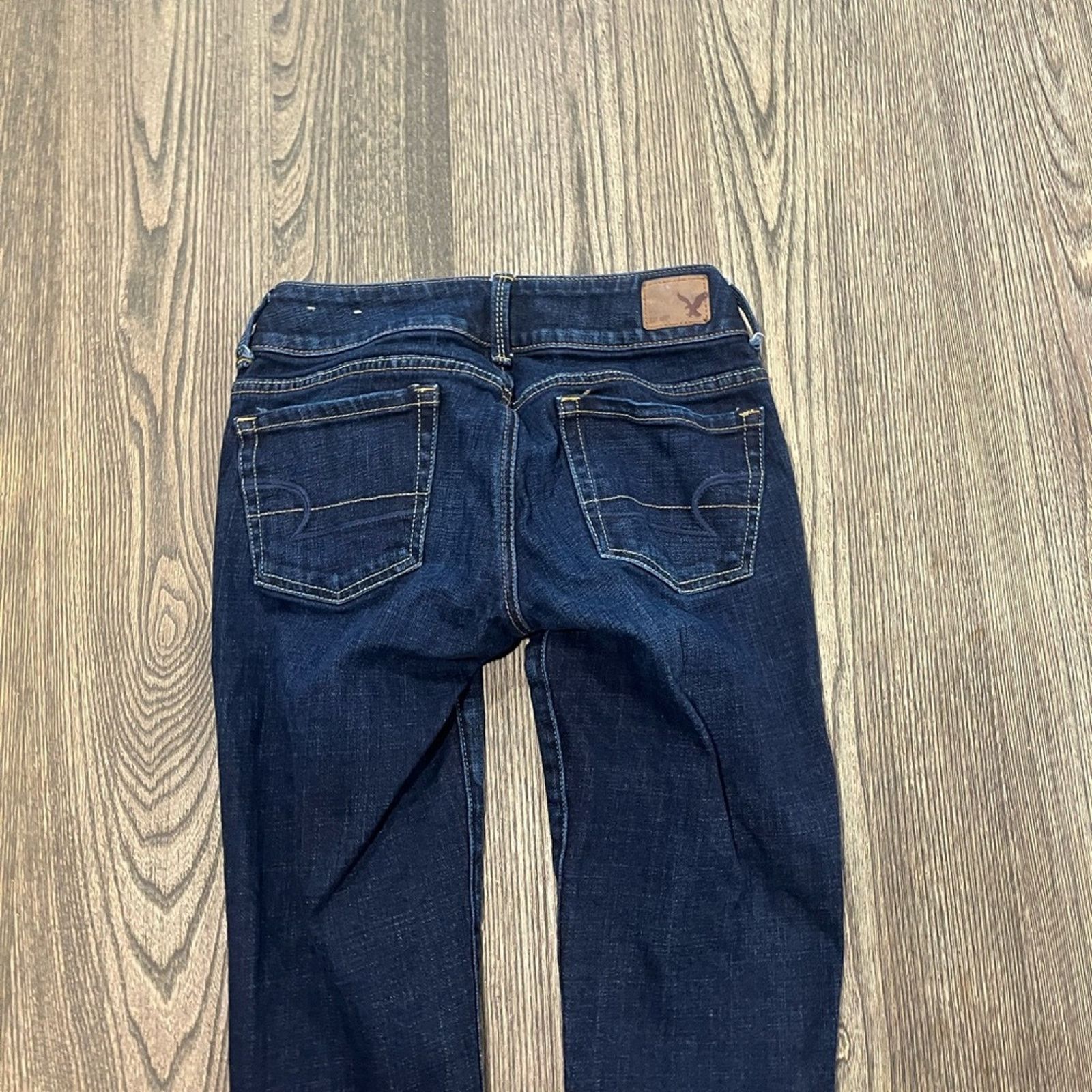 American Eagle Outfitters American Eagle Artist Crop Jeans Low Rise Pockets Stretch 0 Size 25" / US 0 / IT 36 - 9 Thumbnail