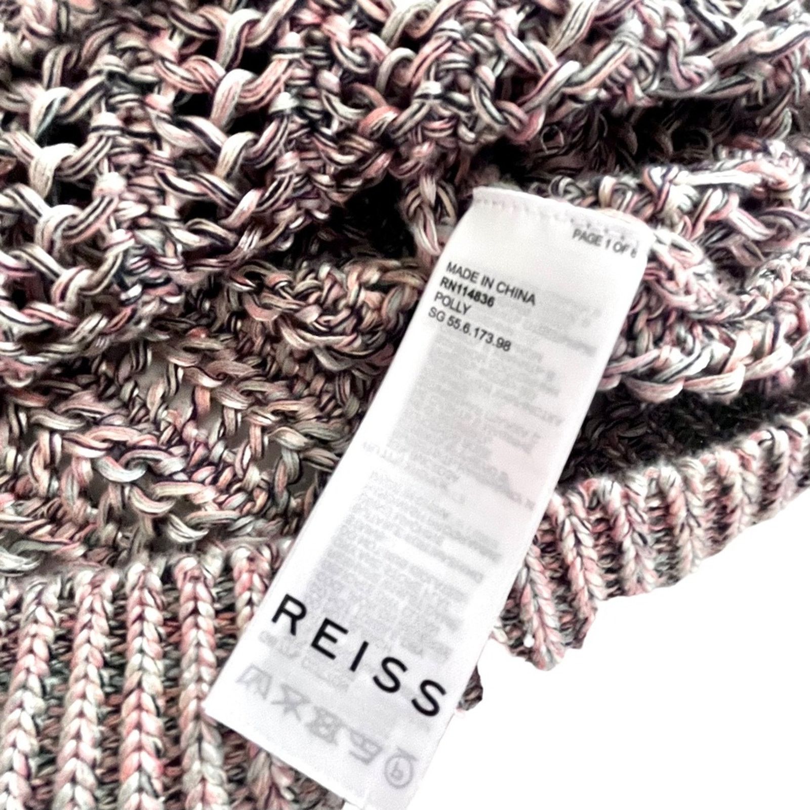 Reiss Reiss Poly Space-Dye Open Knit Sweater size Small Size S / US 4 / IT 40 - 10 Thumbnail