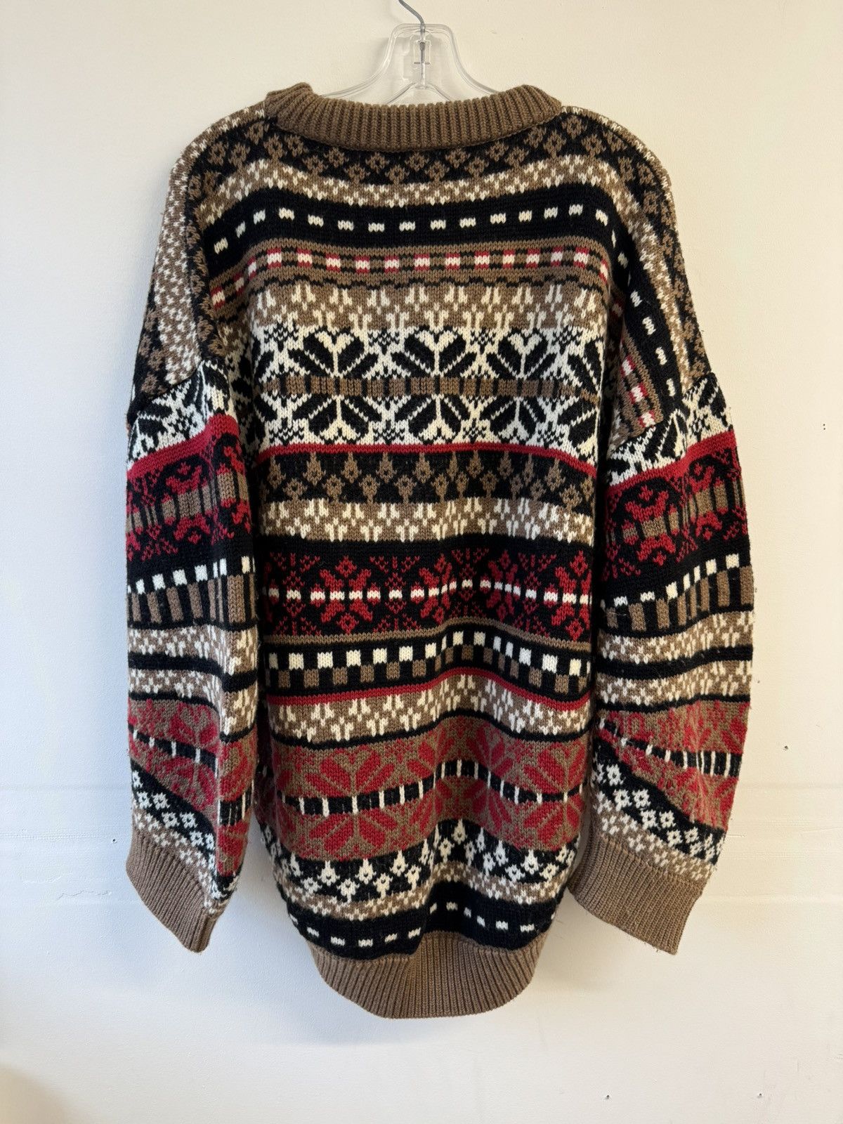 Martine Rose Martine Rose Fair Isle Knit Wool Sweater Size US S / EU 44-46 / 1 - 2 Thumbnail