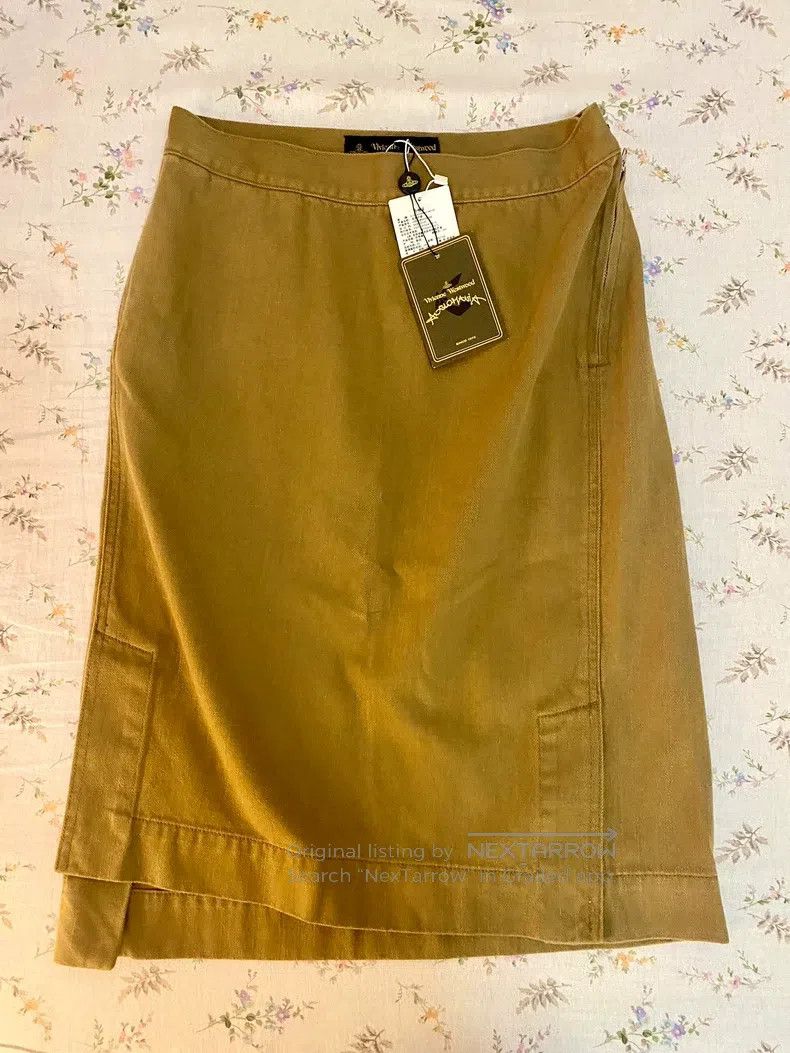 Vivienne Westwood Vivienne Westwood Asymmetrical Denim Skirt Size 41" - 3 Thumbnail
