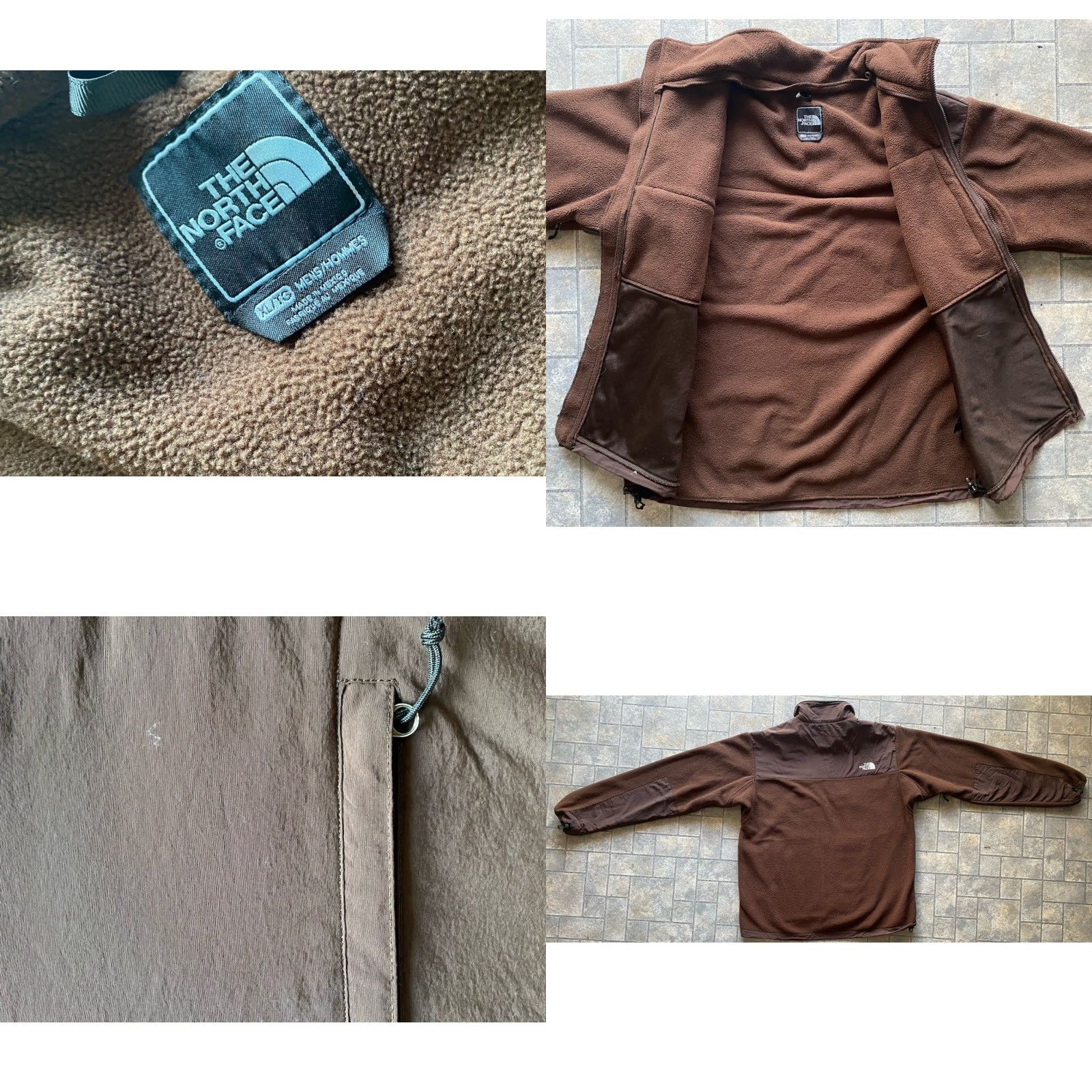 The North Face The North Face Jacket Men XL Brown Full Zip Polartec Pockets Size US XL / EU 56 / 4 - 9 Thumbnail