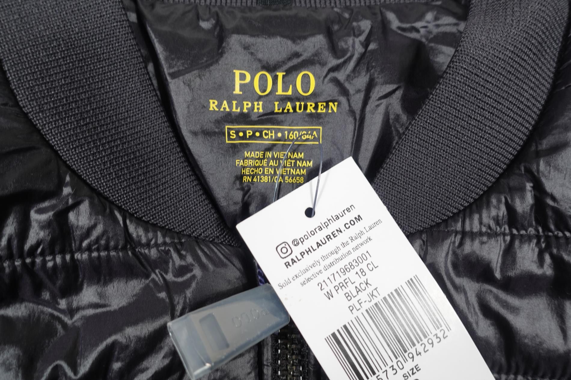 Polo Ralph Lauren Polo Ralph Lauren Jacket Quilted Patches Black Bomber NWT XS Size XS / US 0-2 / IT 36-38 - 3 Thumbnail