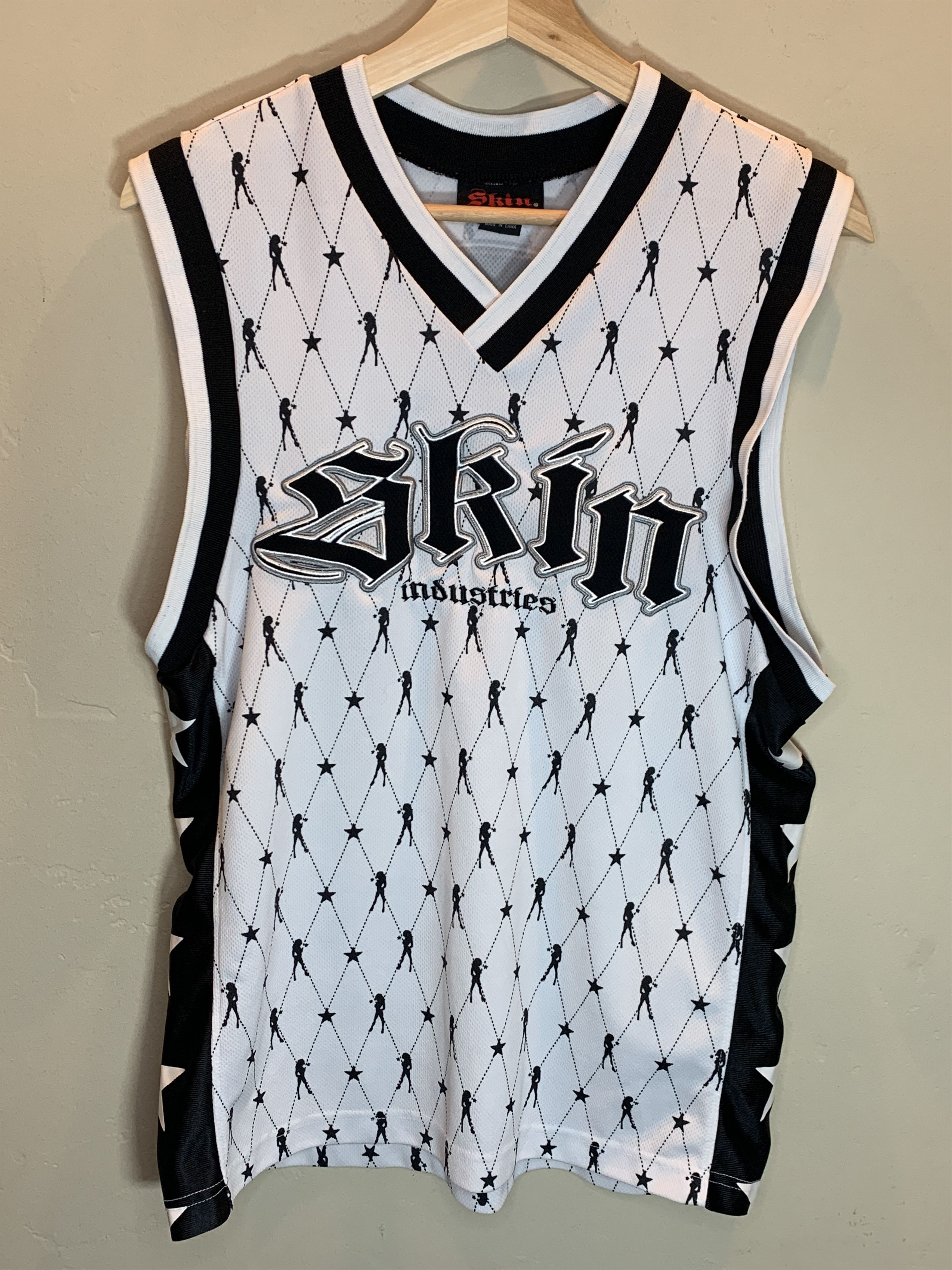 Vintage *RARE* Vintage Skin Industries Pinup Silhouette Jersey Y2K S Size US S / EU 44-46 / 1 - 2 Thumbnail