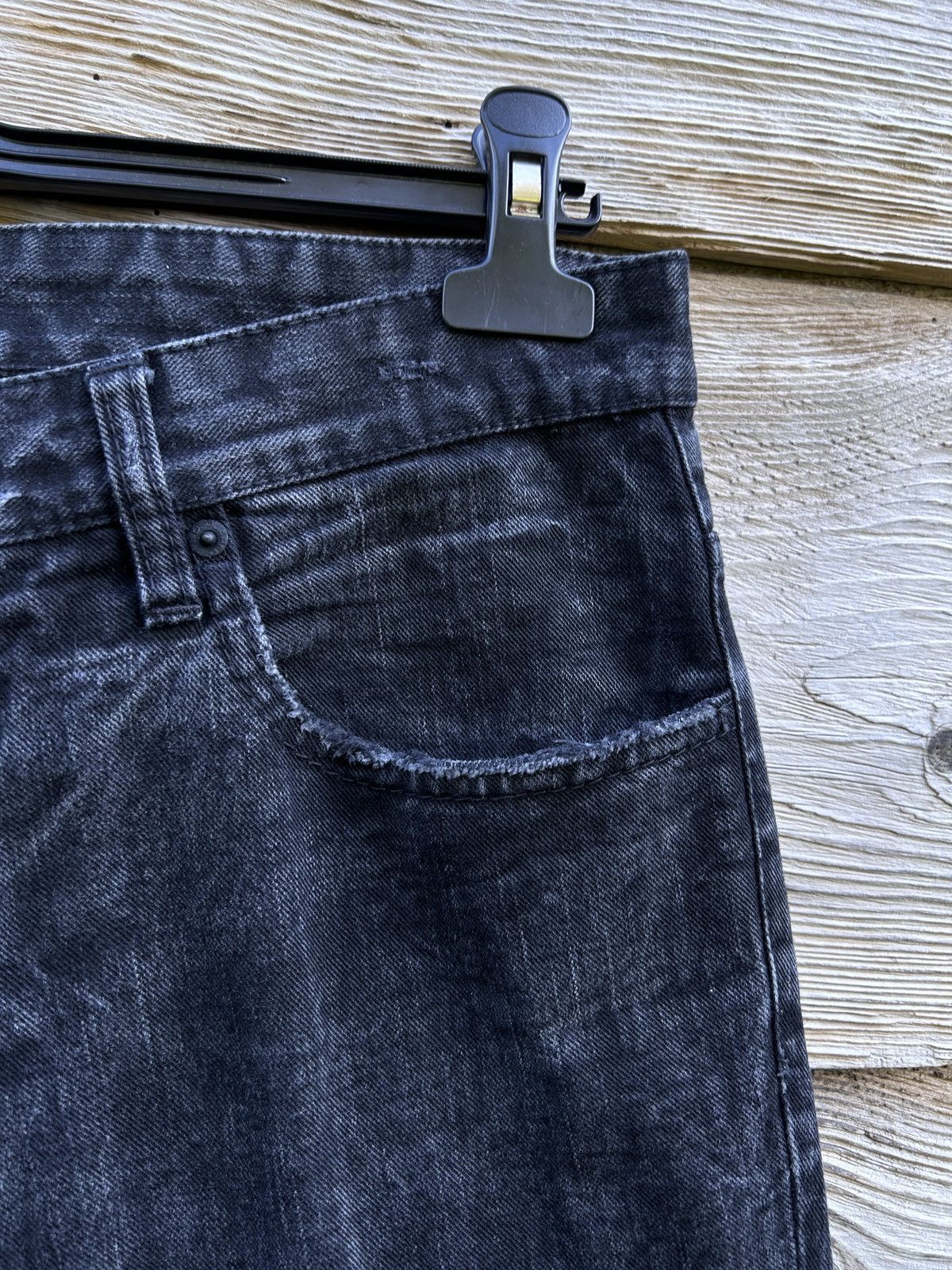 Dsquared2 00s Vintage Dsquared2 Avant Garde Washed Denim Jeans Size US 30 / EU 46 - 4 Thumbnail