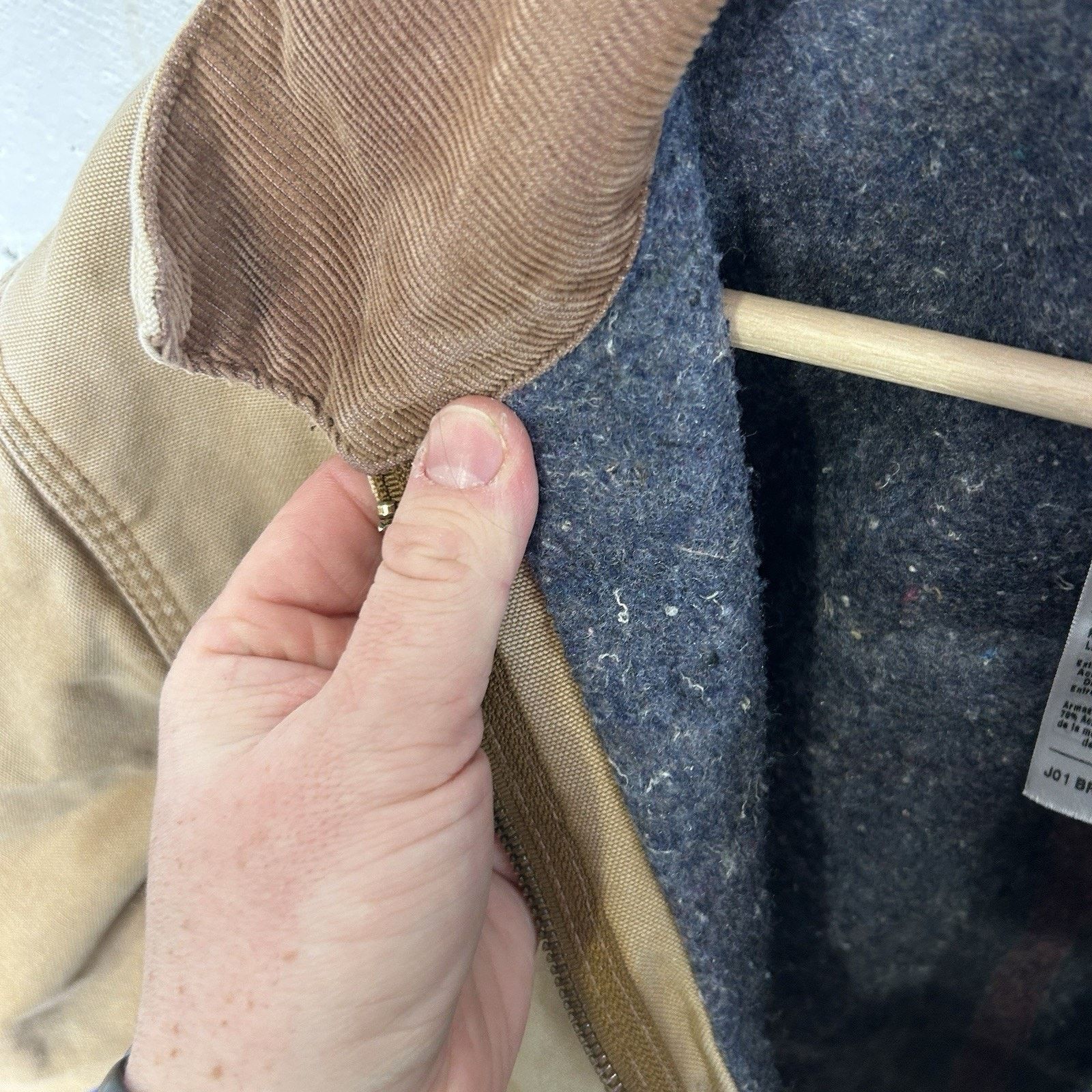 Carhartt Vintage Carhartt Blanket-Lined Detroit Jacket “Brown” J01 Size US L / EU 52-54 / 3 - 12 Thumbnail