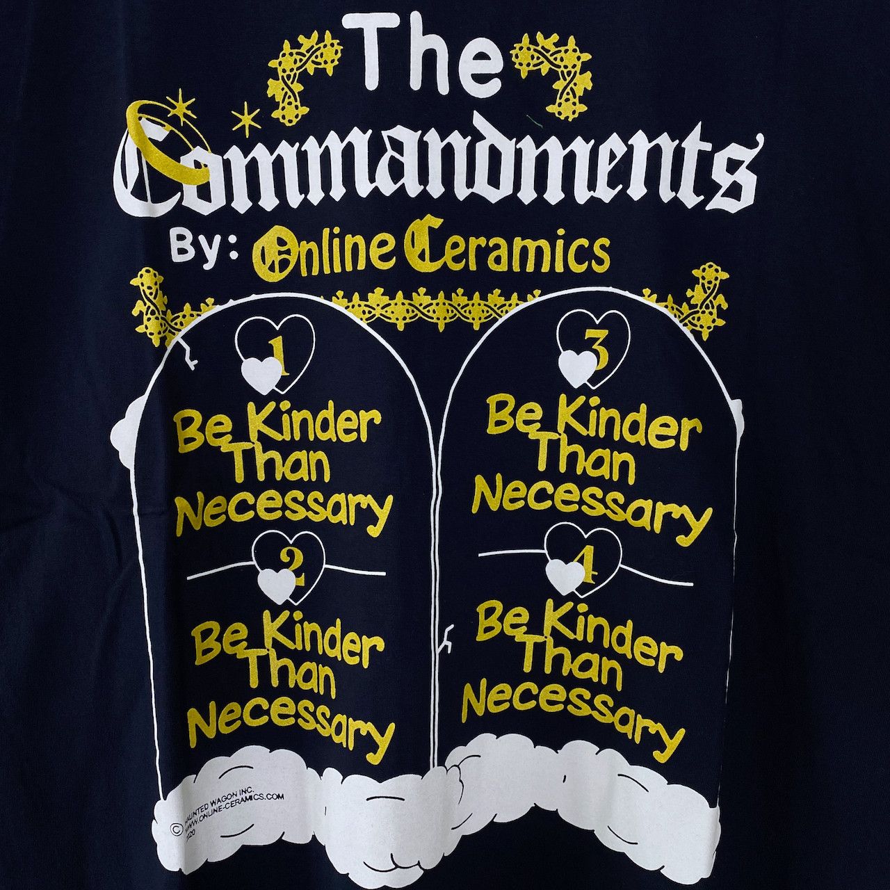 Online Ceramics ONLINE CERAMICS BE KINDER THAN NECESSARY TEE Size US L / EU 52-54 / 3 - 2 Thumbnail