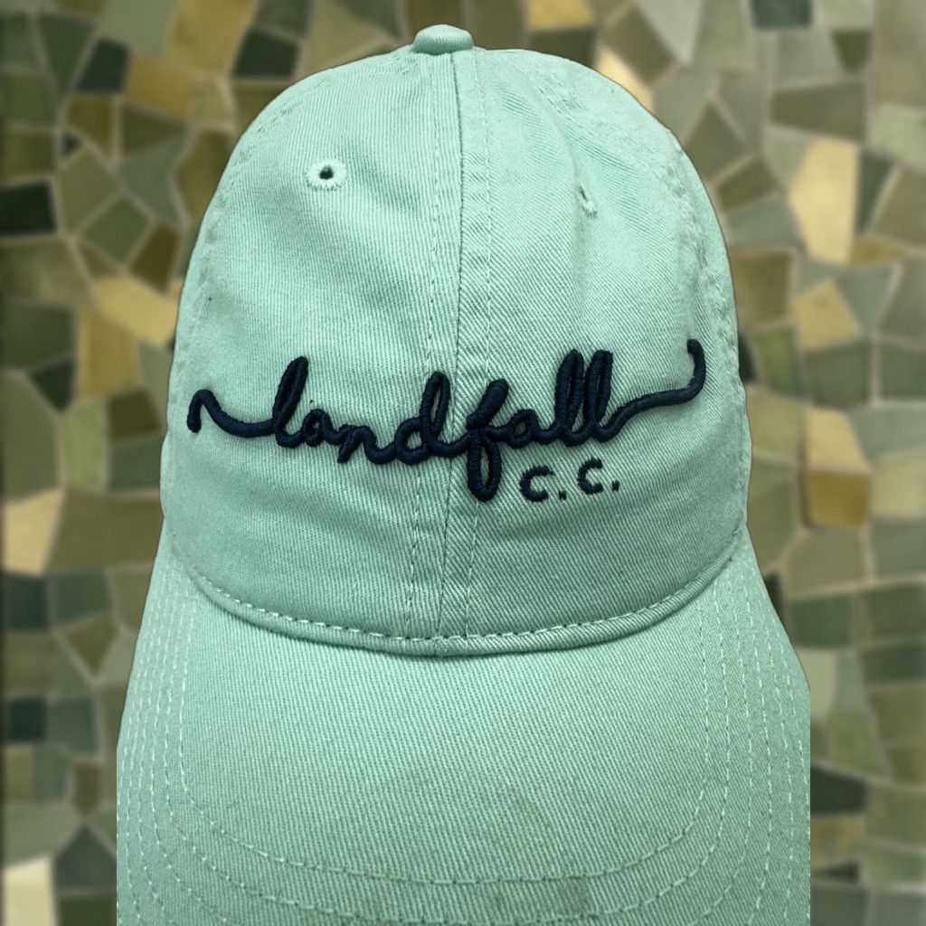 Our Legacy Legacy Hat Baseball Landfall Country Club NC Teal Embroidered Logo Adjustable Unisex Adults One Size Blue Cap Sports Outdoor casual Men Women Size ONE SIZE - 1 Thumbnail